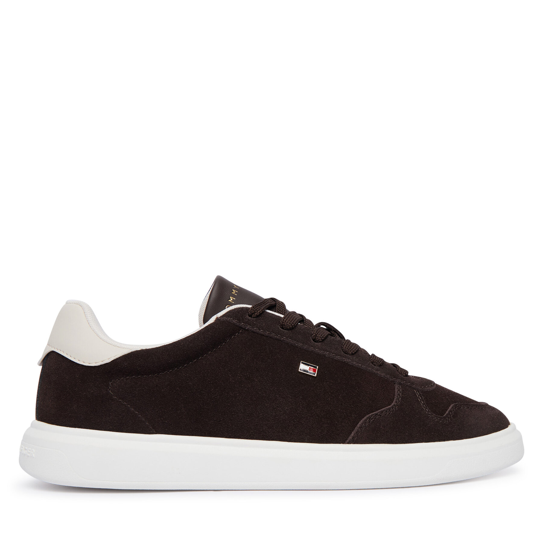 Tenisice Tommy Hilfiger Icon Court Light Leather FW0FW09593 Bež