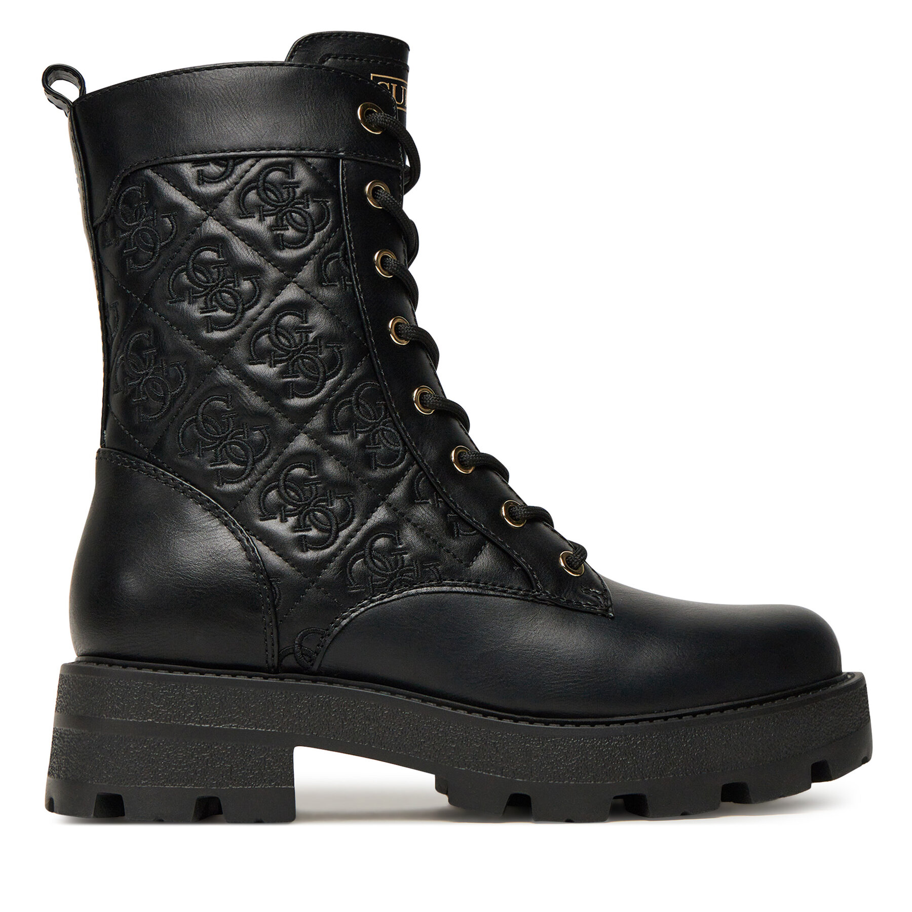 Botine Guess FLTYAN ELE10 Negru