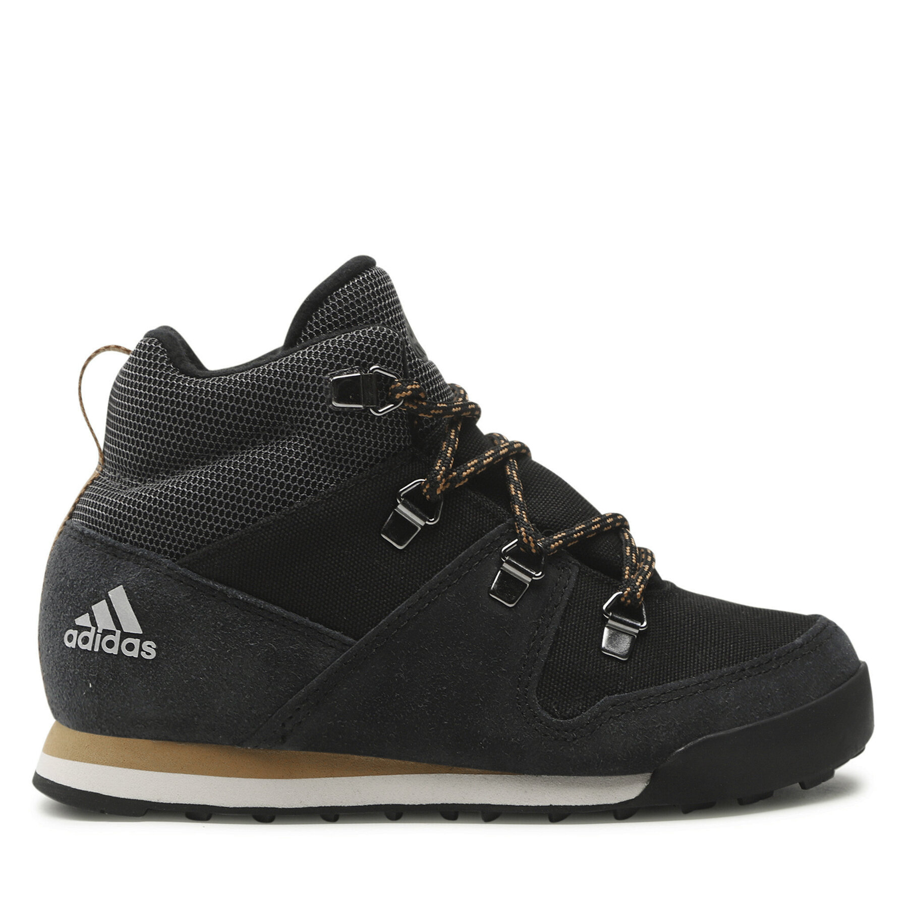 Παπούτσια πεζοπορίας adidas Snowpitch K FZ2602 Μαύρο