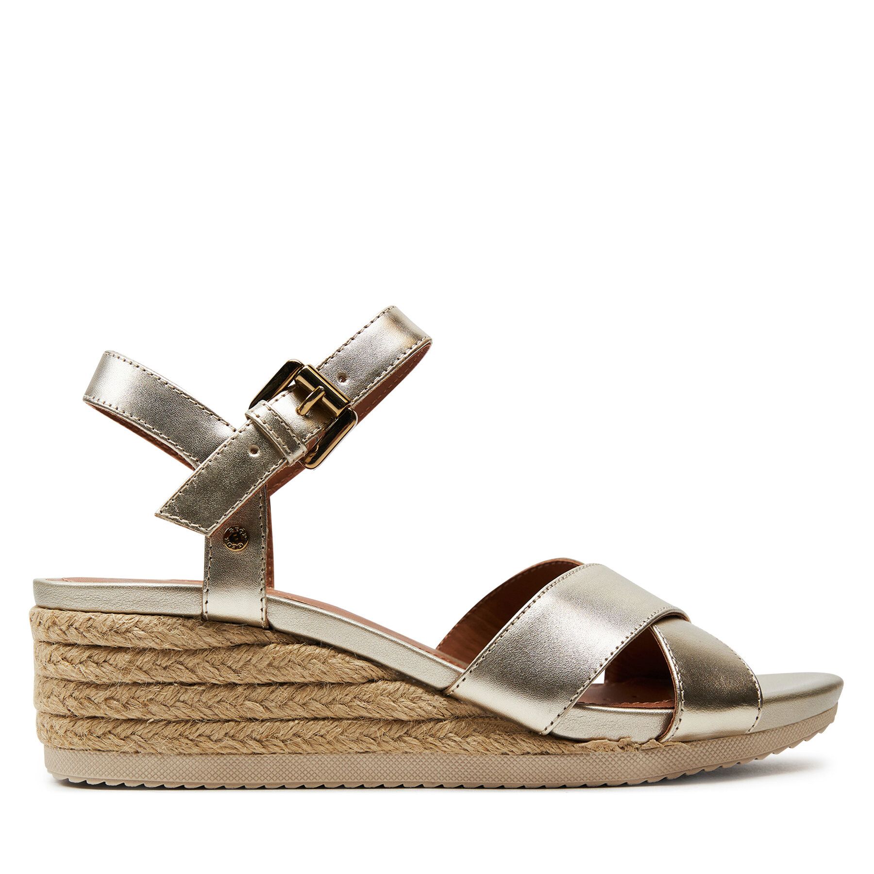 Espadrilky Geox D Ischia Corda D02HHC 000CF C2012 Zlatá