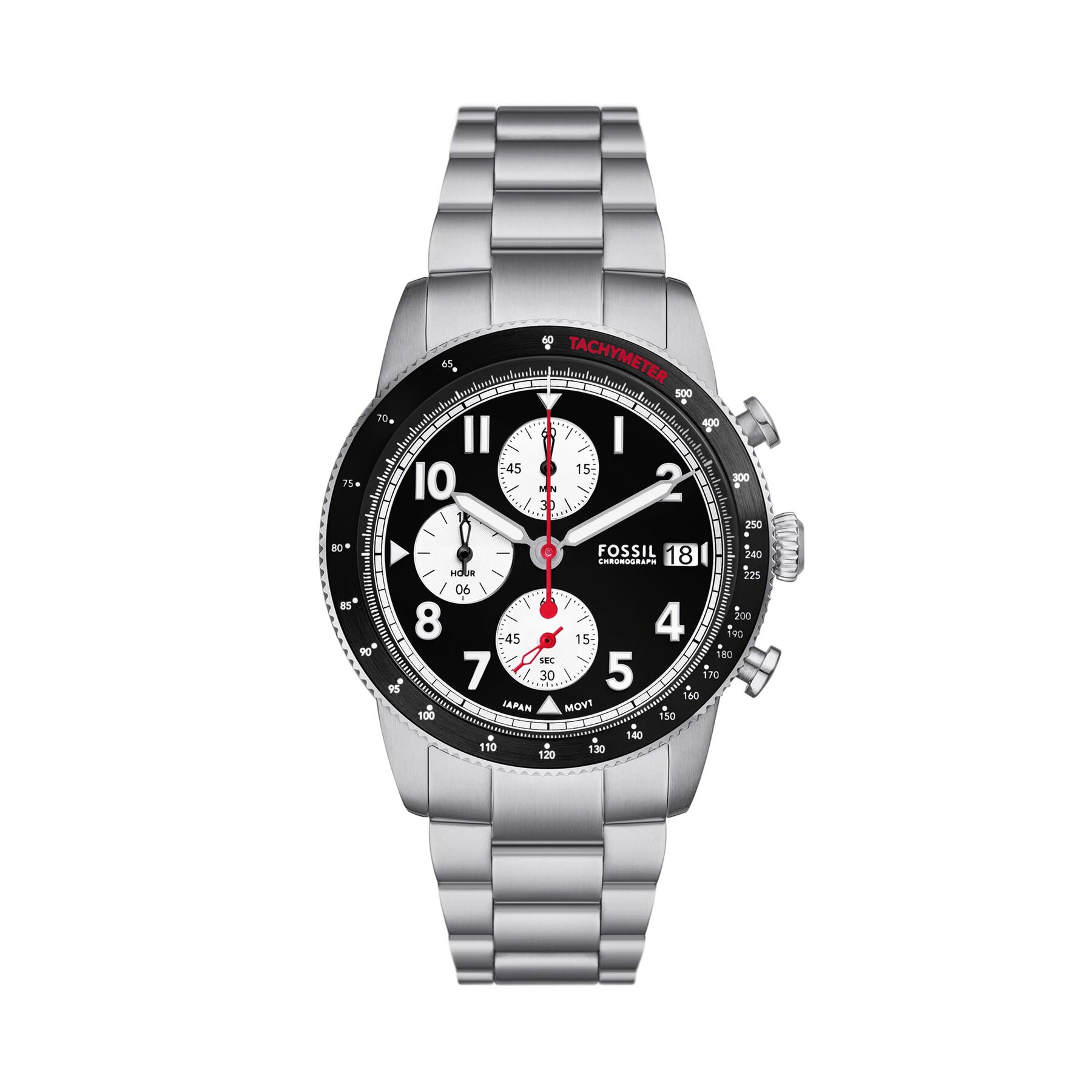 Karóra Fossil Sport Tourer FS6045 Ezüst