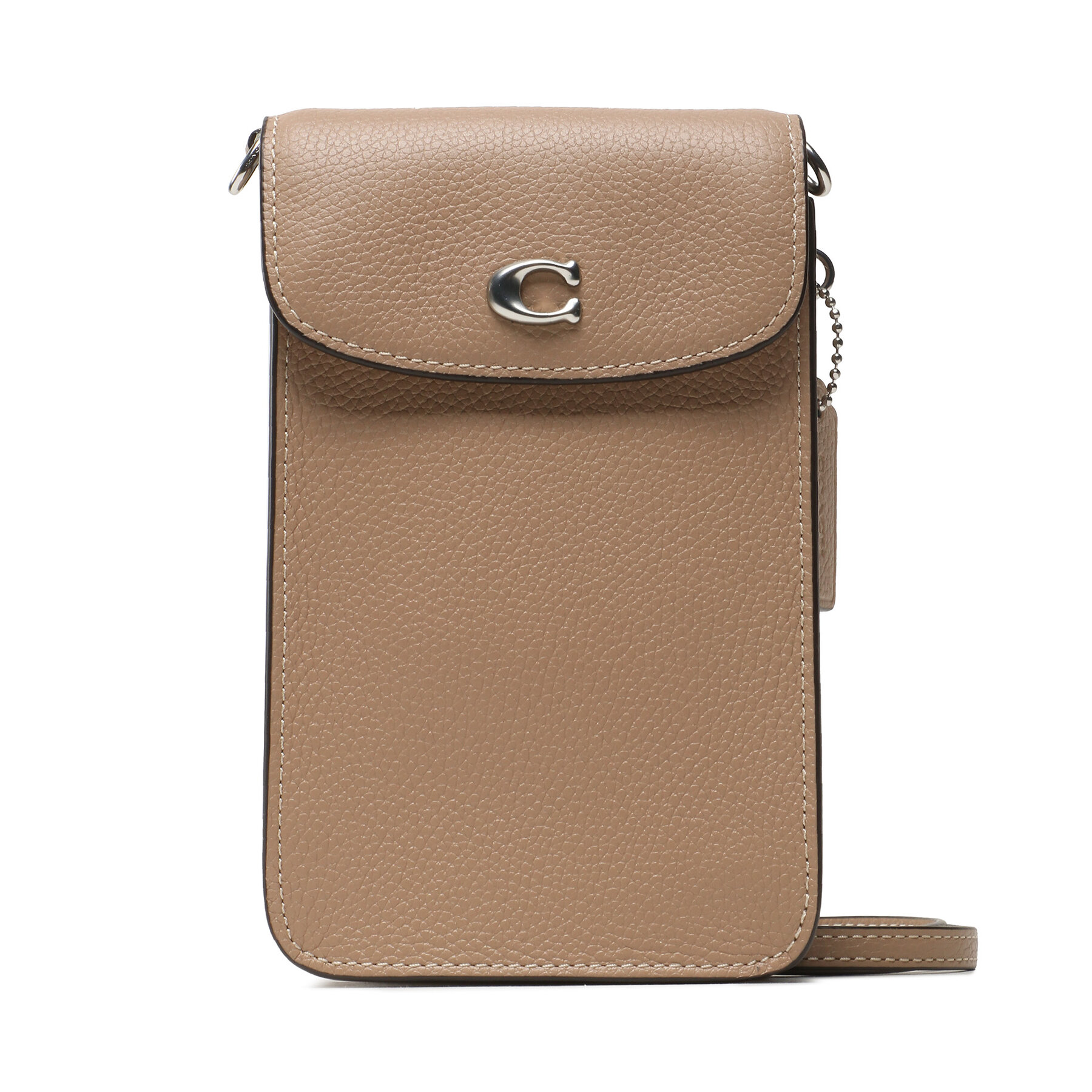 Etui pentru telefon Coach Pbl Lth Cphn Crsbdy CH815 Lh/Taupe CH815 imagine super redus 2022