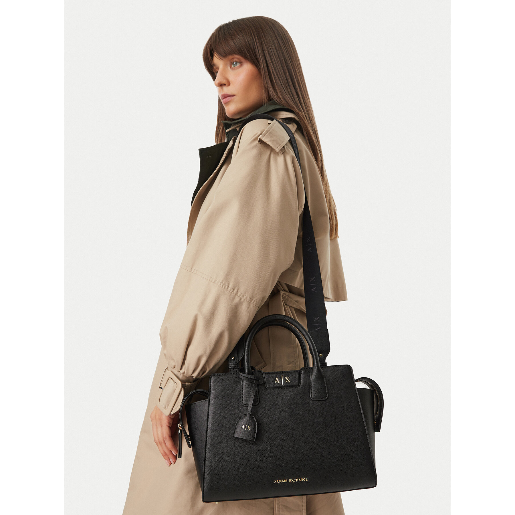 Geantă Armani Exchange XW002158 AF26570 UC001 Negru