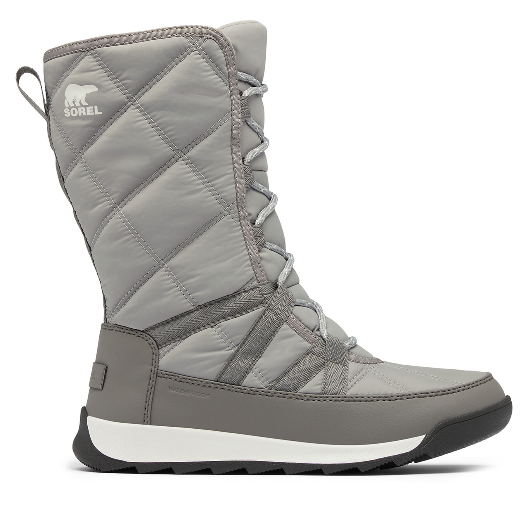 Sorel Μπότες Χιονιού Sorel Whitney™II Plus Tall Lace Wp 2088261061 Γκρι