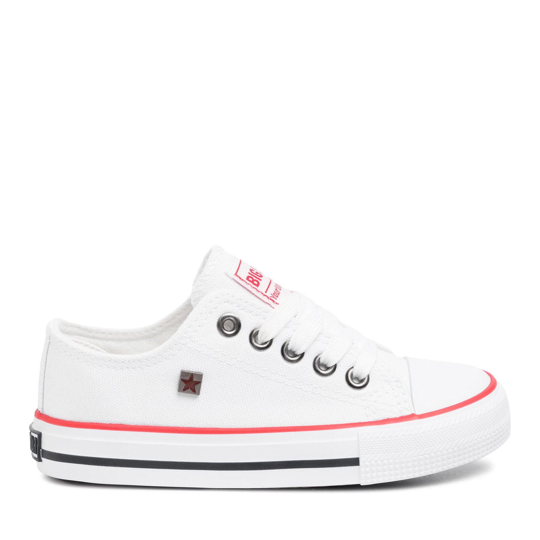 Dziecięce Trampki Big Star Shoes, Rozmiar 34 Biały FF374200 101