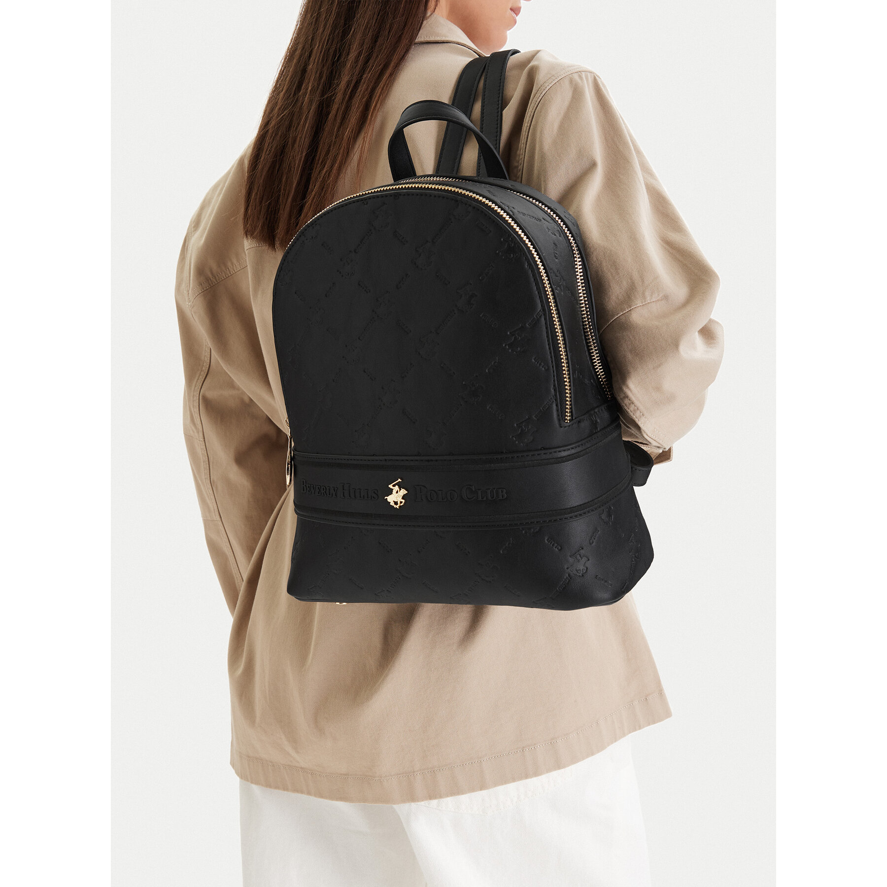 Rucsac Beverly Hills Polo Club EO-BHPC-L-014-09 Negru