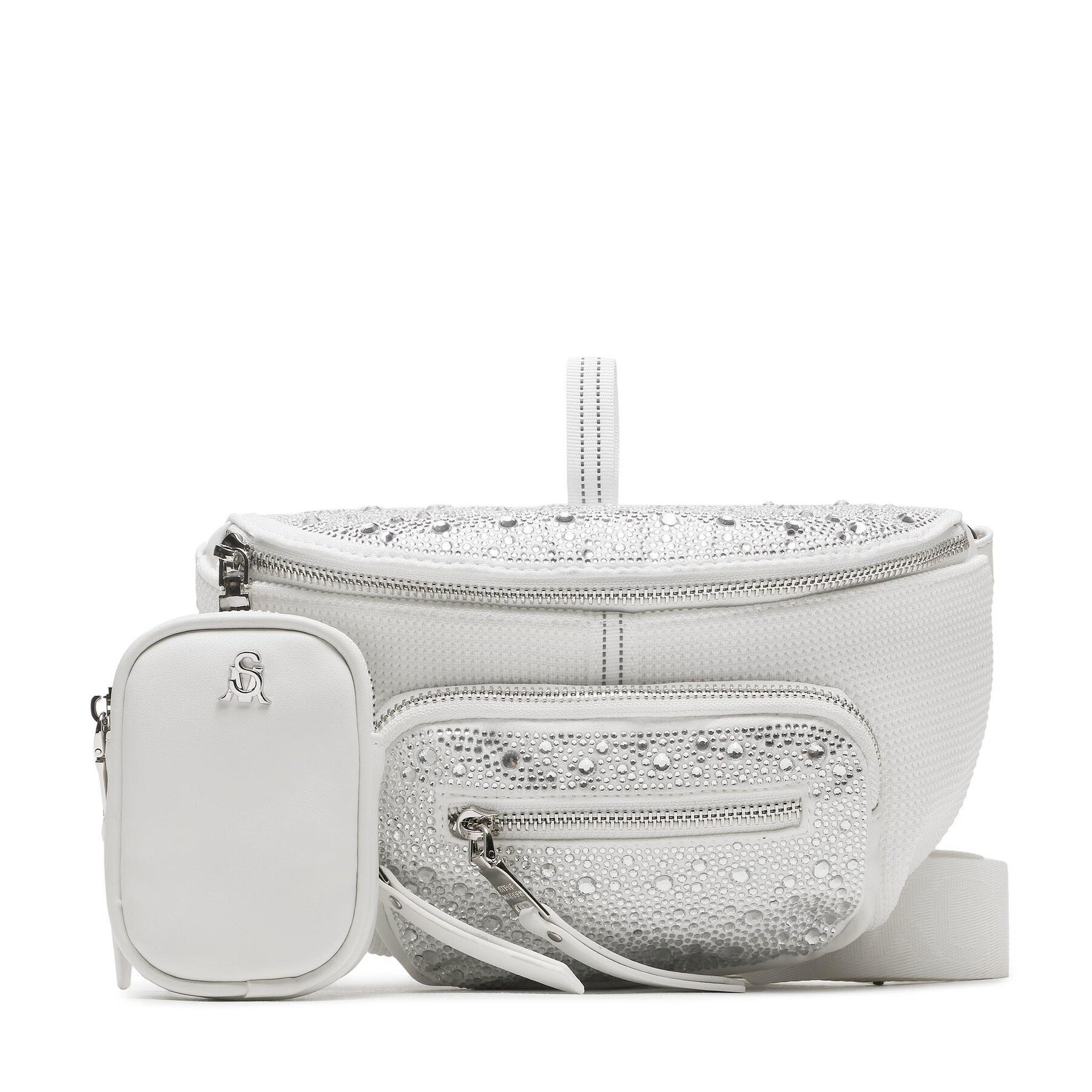Marsupio Steve Madden Bmaxima SM13000640-WHT Bianco, Taglia 00, taglia : 00
