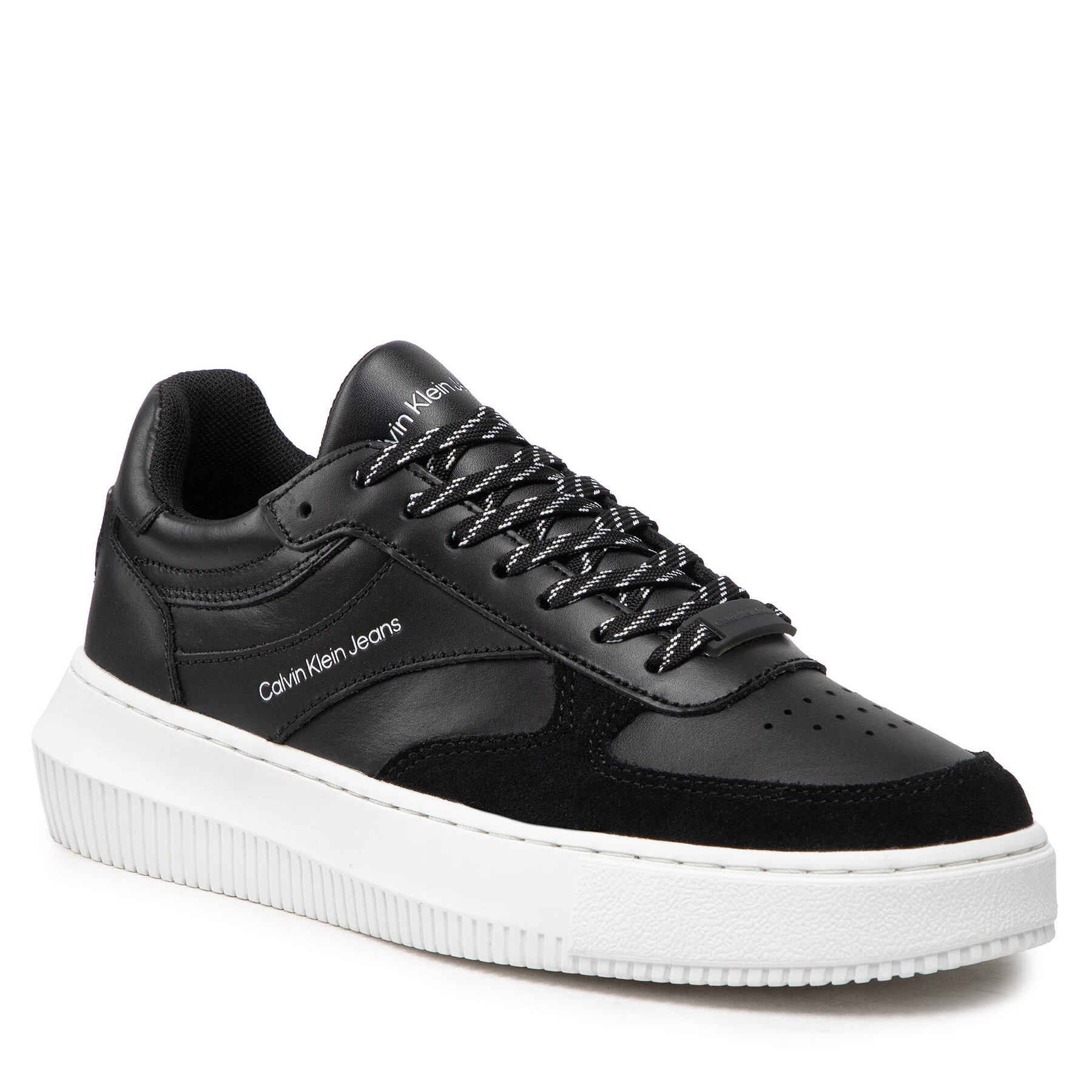 Calvin Klein Jeans Chunky Cupsole Gel Backtab Wn YW0YW00844 Black BDS – Сникърси