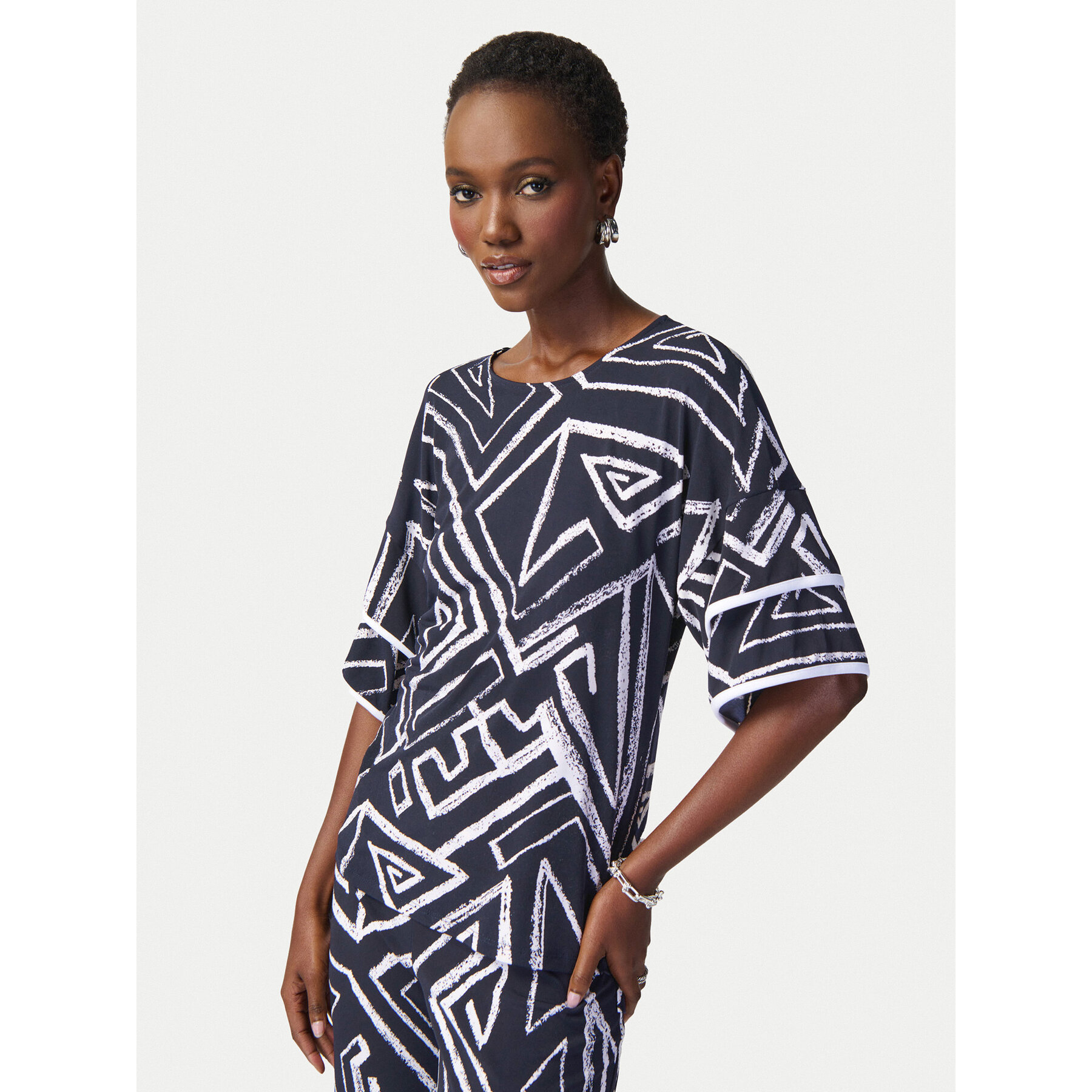 Joseph Ribkoff T-shirt 241123 Blu scuro Regular Fit