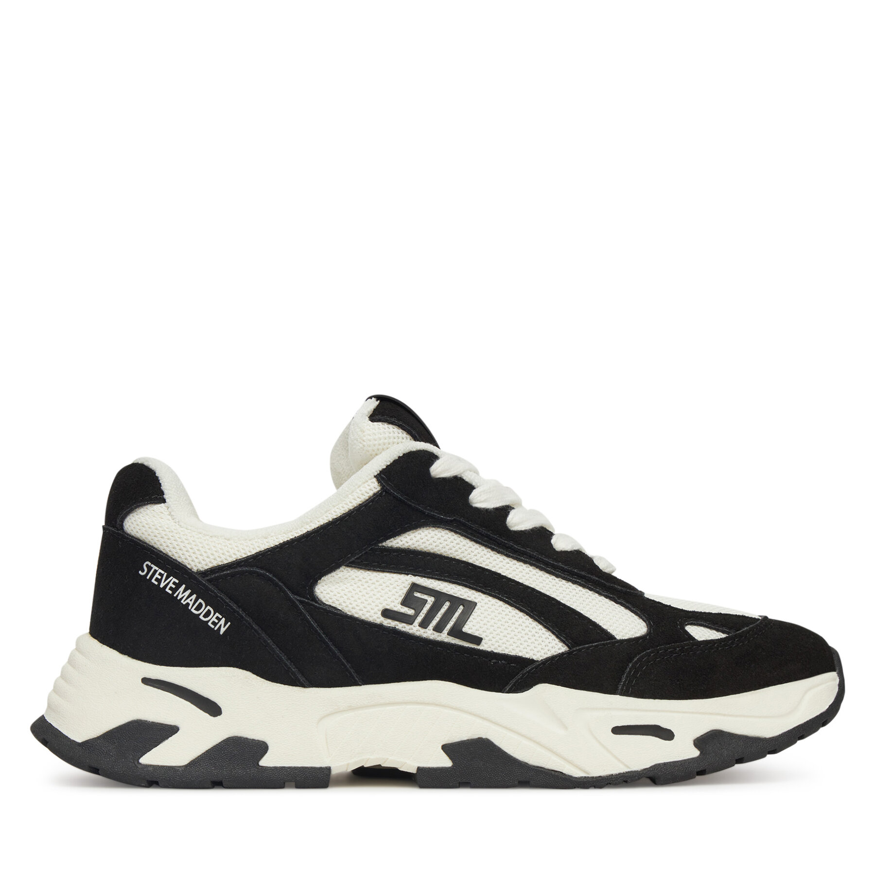 Sneakersy Steve Madden Sneak Peak-E SM19000129 Černá