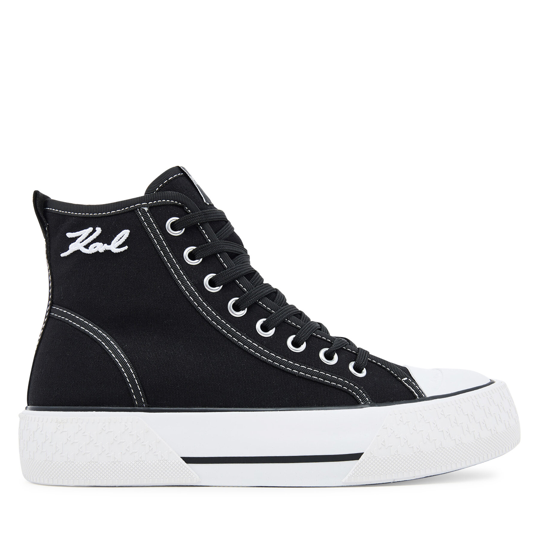 Sneakers aus Stoff KARL LAGERFELD