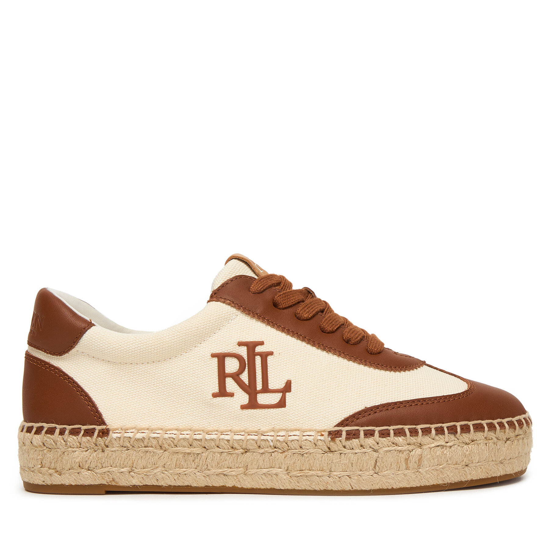 Espadrile LAUREN RALPH LAUREN Luize 802P04428003 Bela