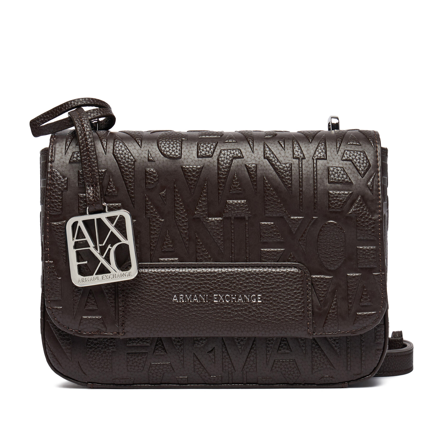 Kabelka Armani Exchange XW001577 AF15774 U6032 Tmavo hnedá