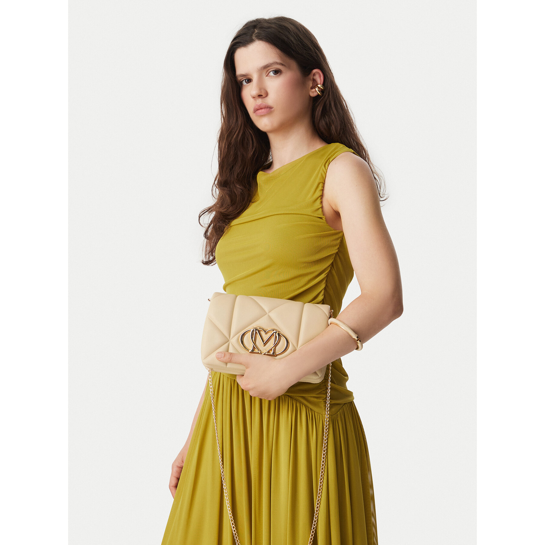 Kabelka LOVE MOSCHINO JC4043PP1PLC0129 Béžová