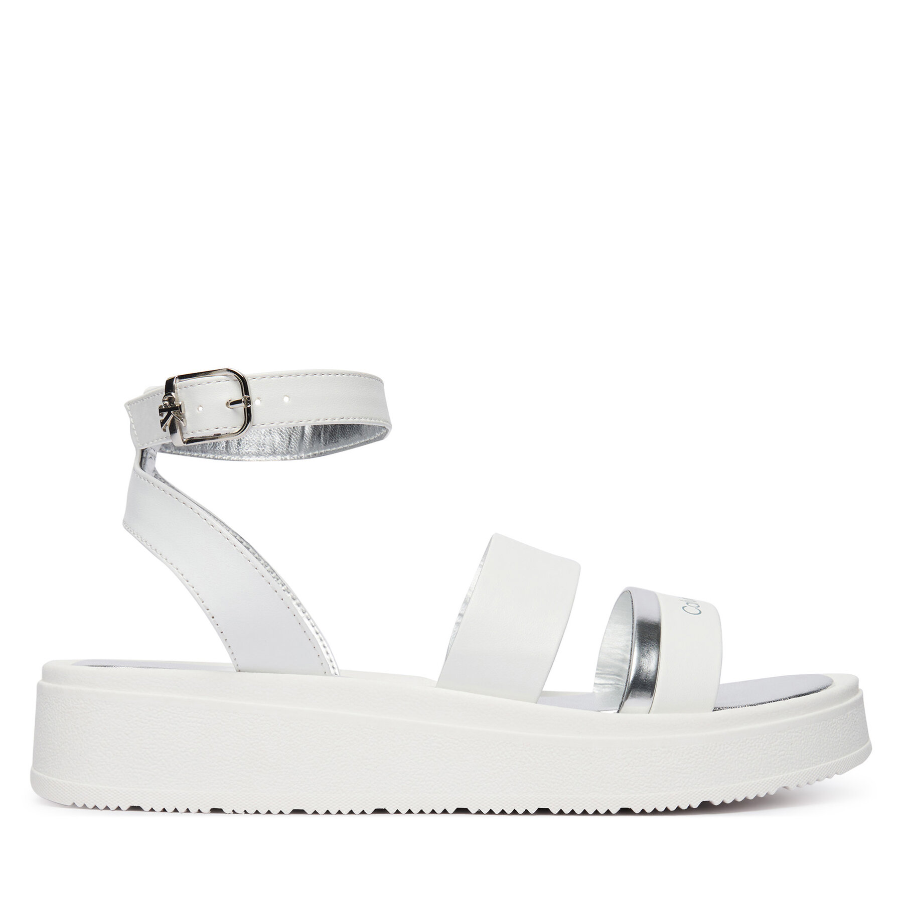 Sandale Calvin Klein Velcro Sandal V4A2-83261-0326 D Alb