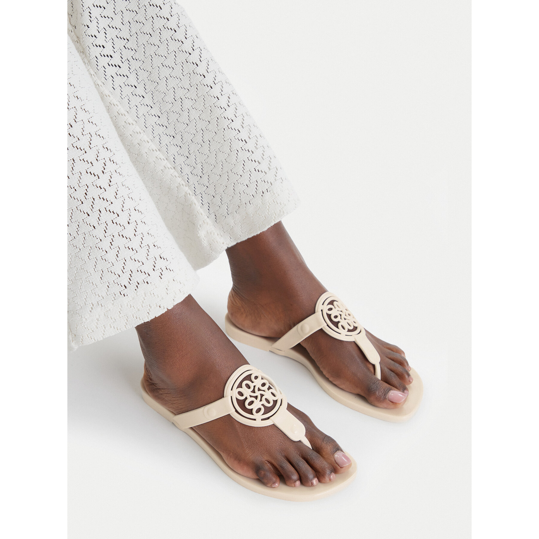 Japonke Nine West CEO-CT0906-1 Écru