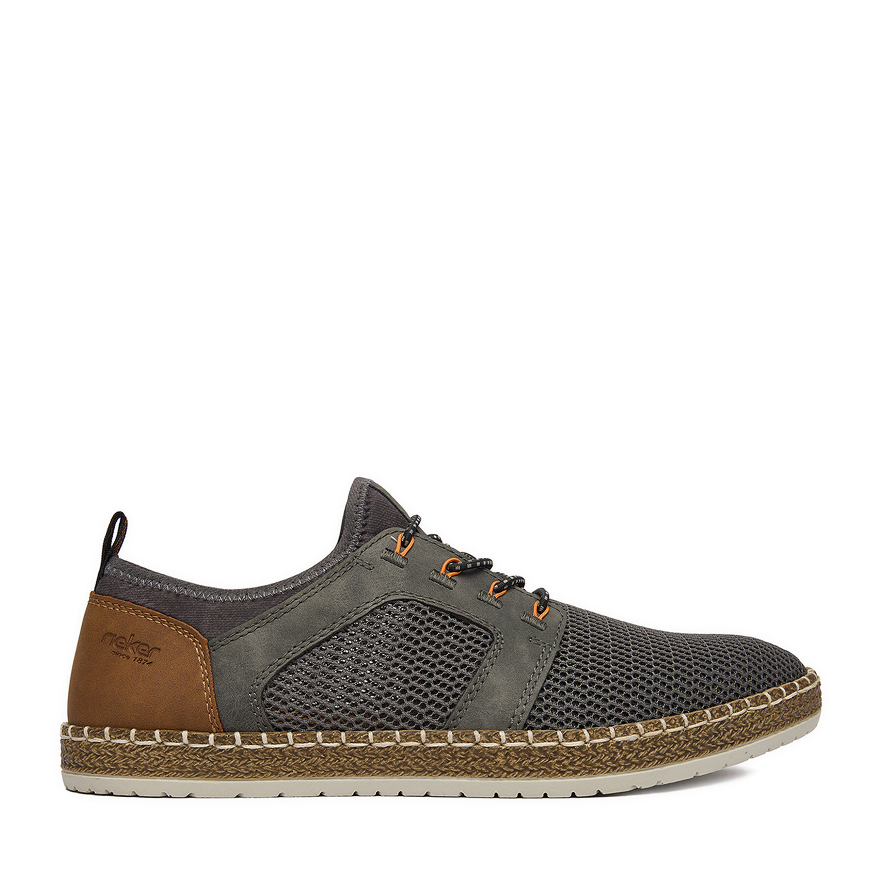 Félcipő Rieker CEO-B5252-45 Szürke