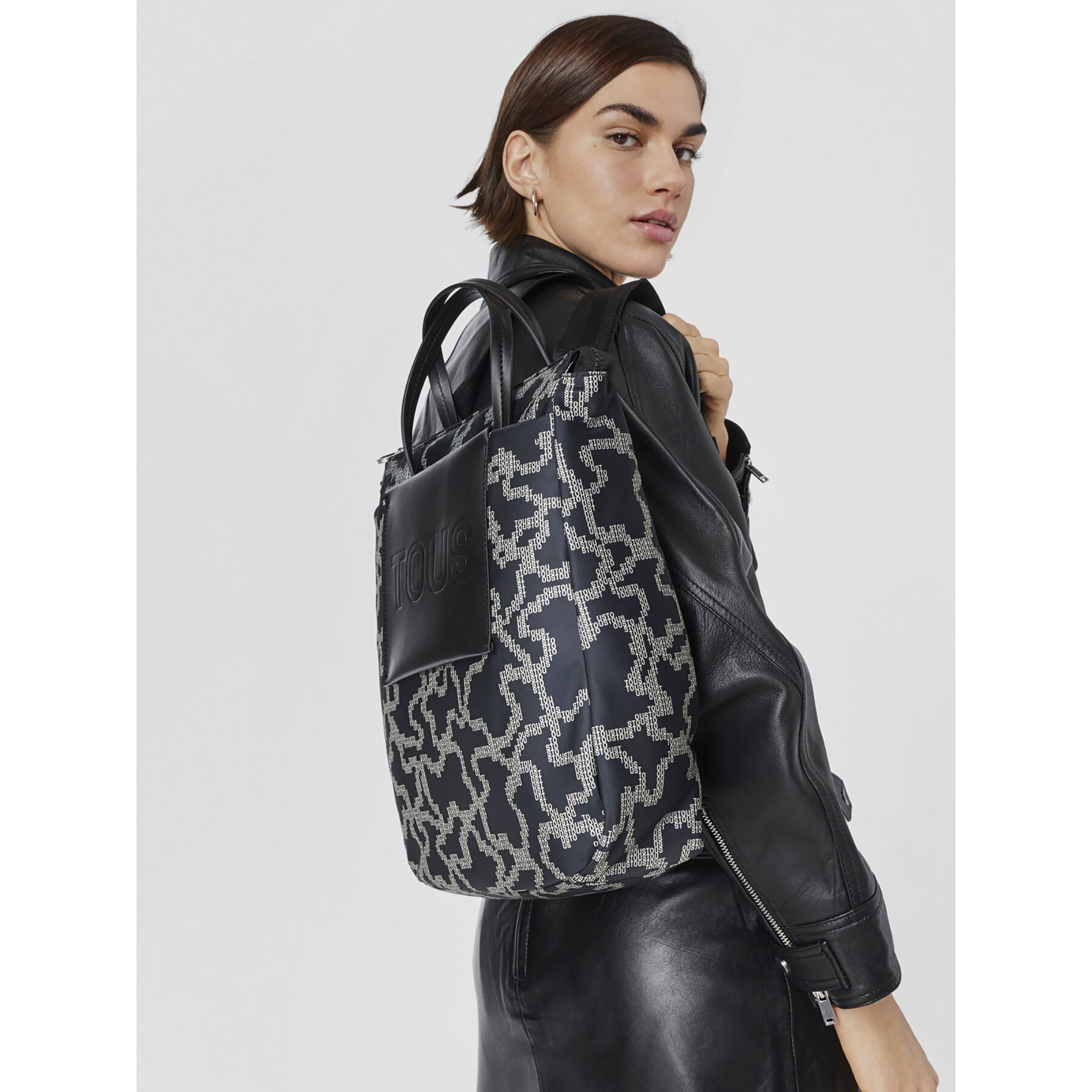 Damski TOUS Plecak Czarny Mochila K Pix Soft 2001851551