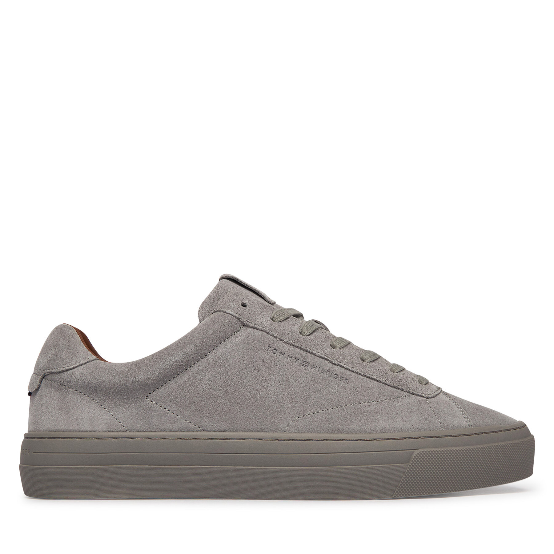 Sneakersy Tommy Hilfiger Park Premium Suede FM0FM05829 Sivá