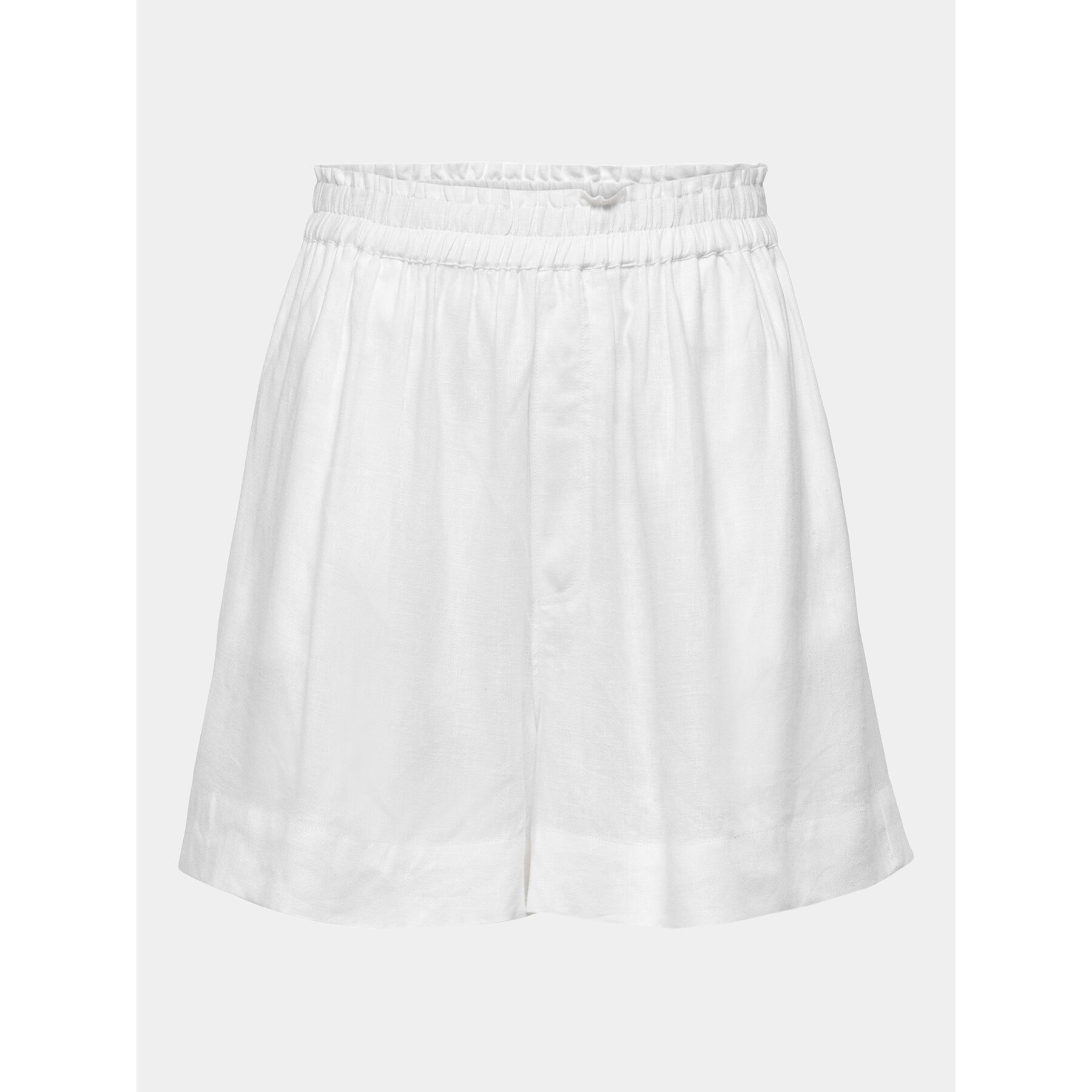 ONLY Stoffshorts 15259587 Weiß Regular Fit