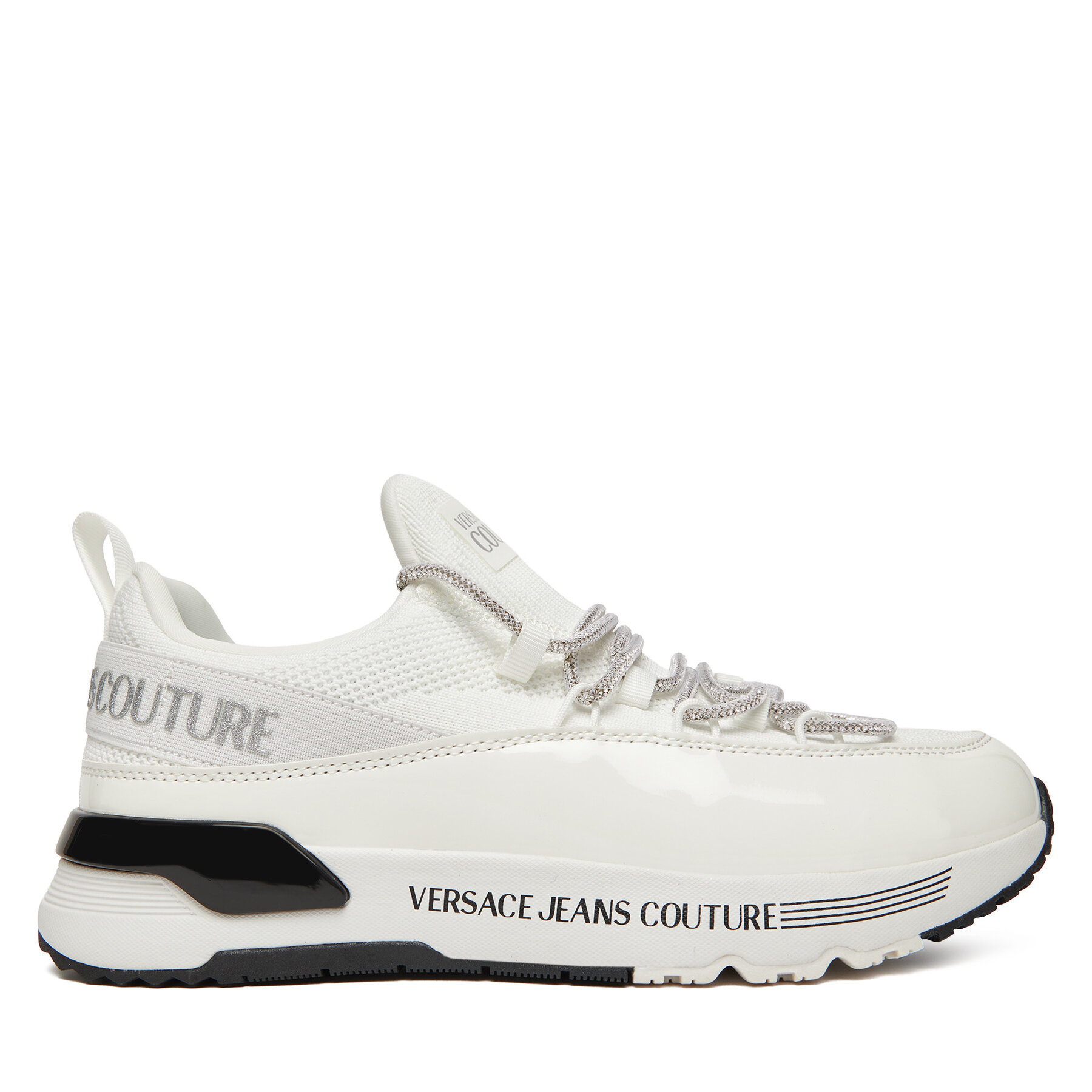 Sneakersy Versace Jeans Couture 79VA3SAB Biela