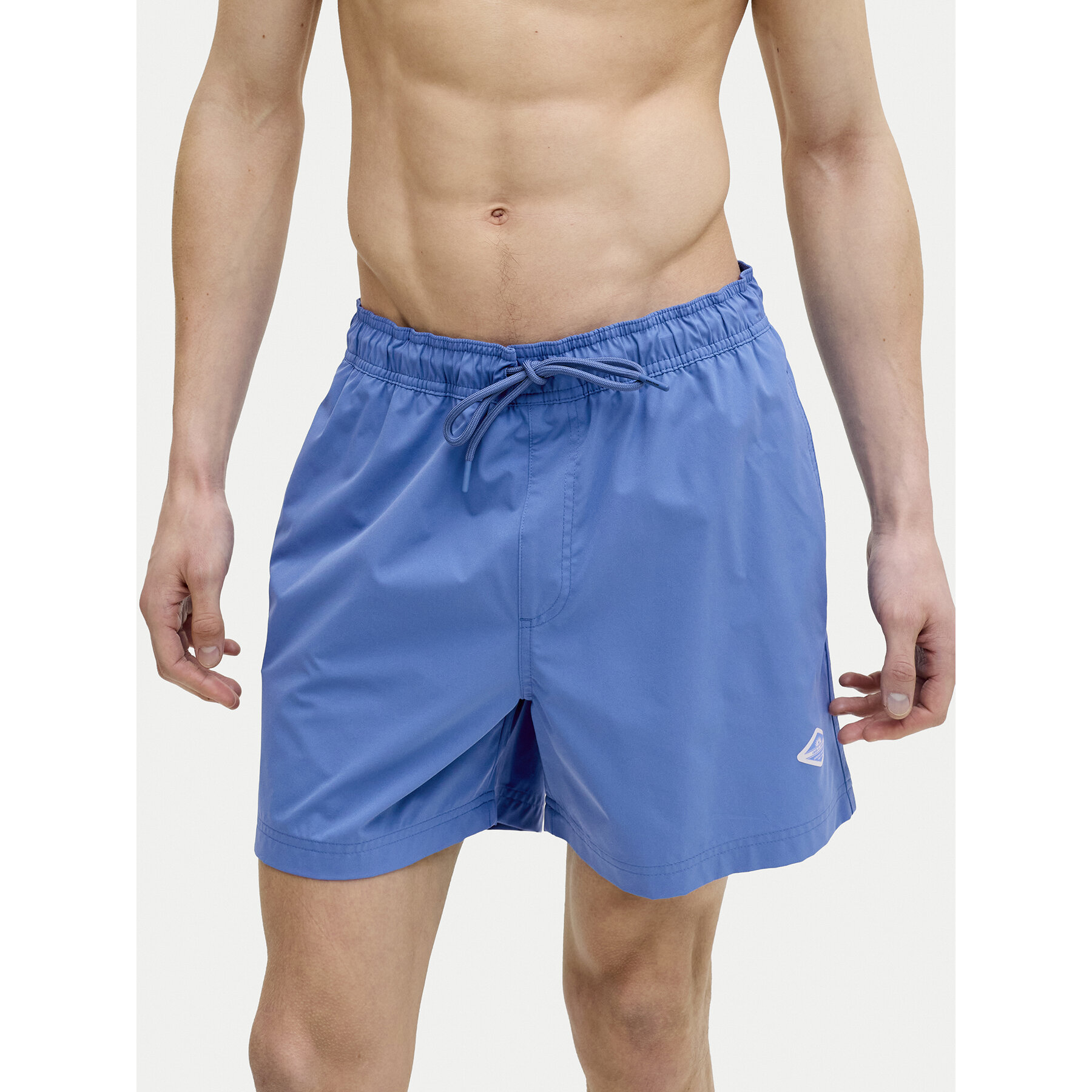 Jack & Jones Badeshorts Maui Tropic 12291385 Blau Regular Fit