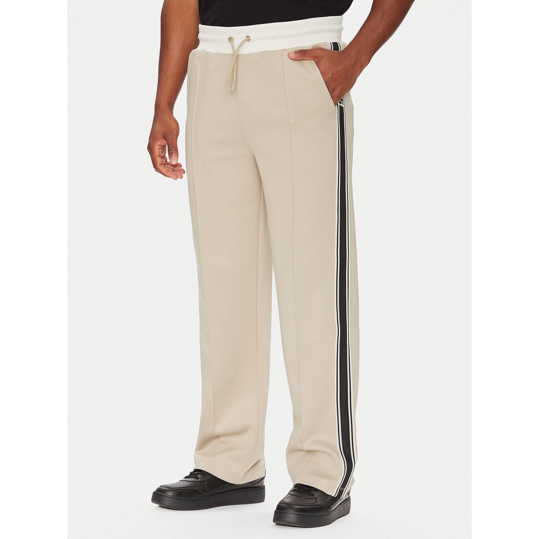 Guess Jogginghose Z5YB14 KCRU2 Beige Regular Fit
