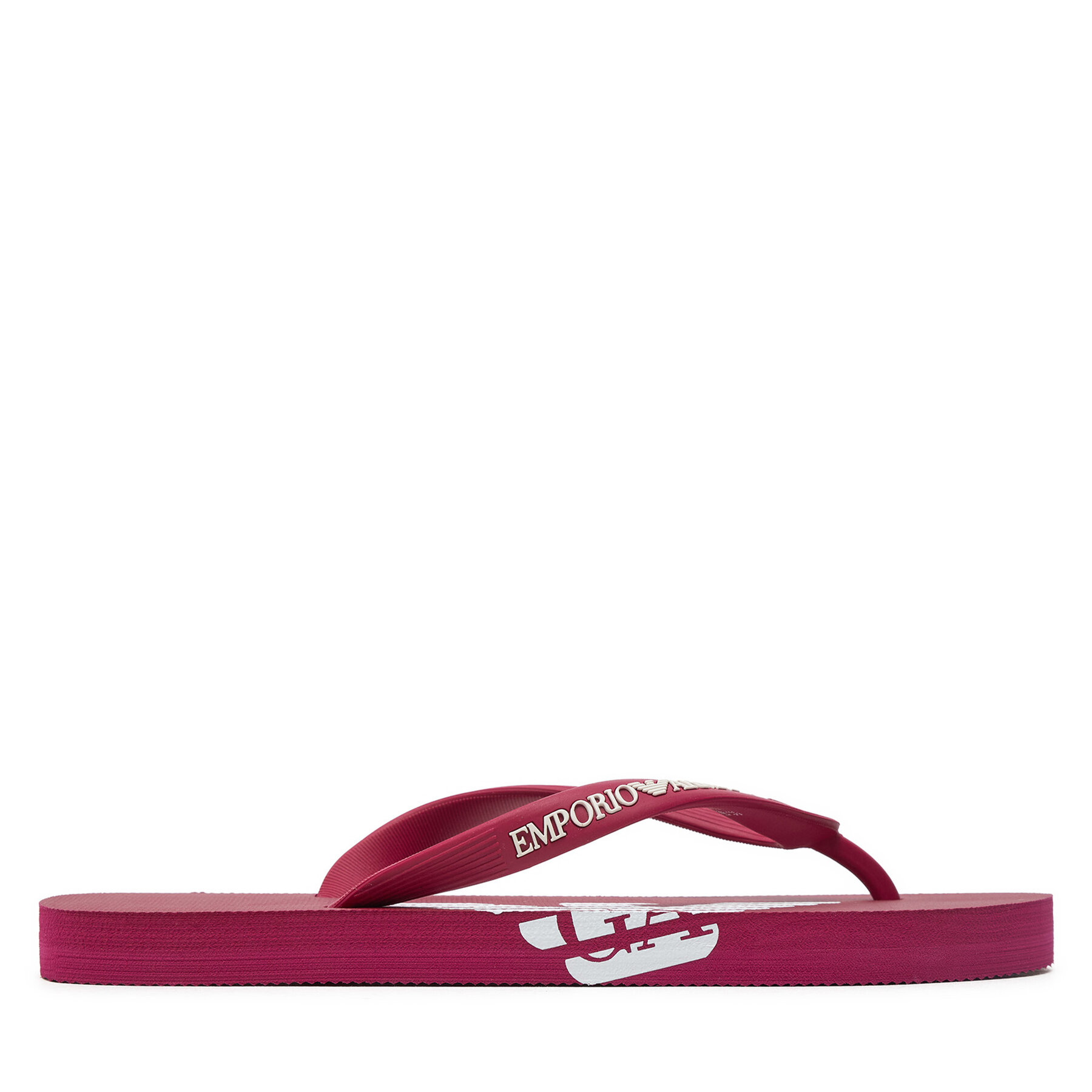 Emporio Armani Damen Dunkelrot Pantoletten Xvqs08 Xn746 T627 Cherry/White Größe 36
