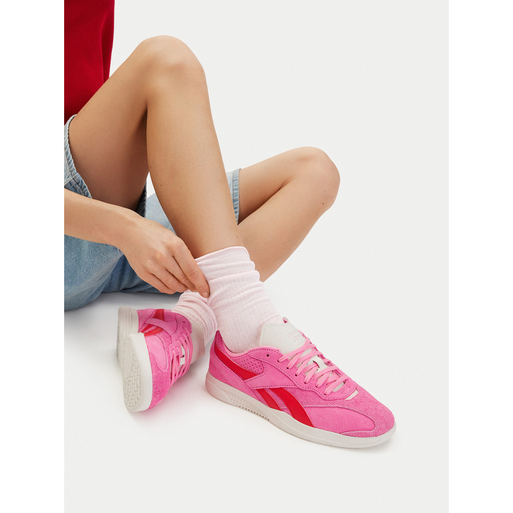 Tenisice Reebok EO-HAMMER STREET 100244648 Ružičasta