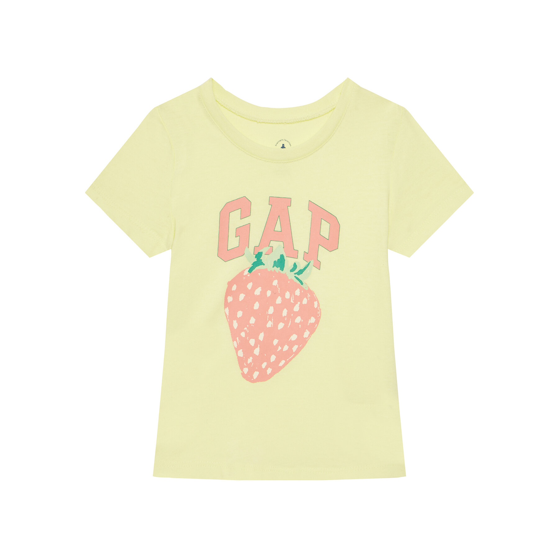 Gap Póló 710285-03 Sárga Regular Fit