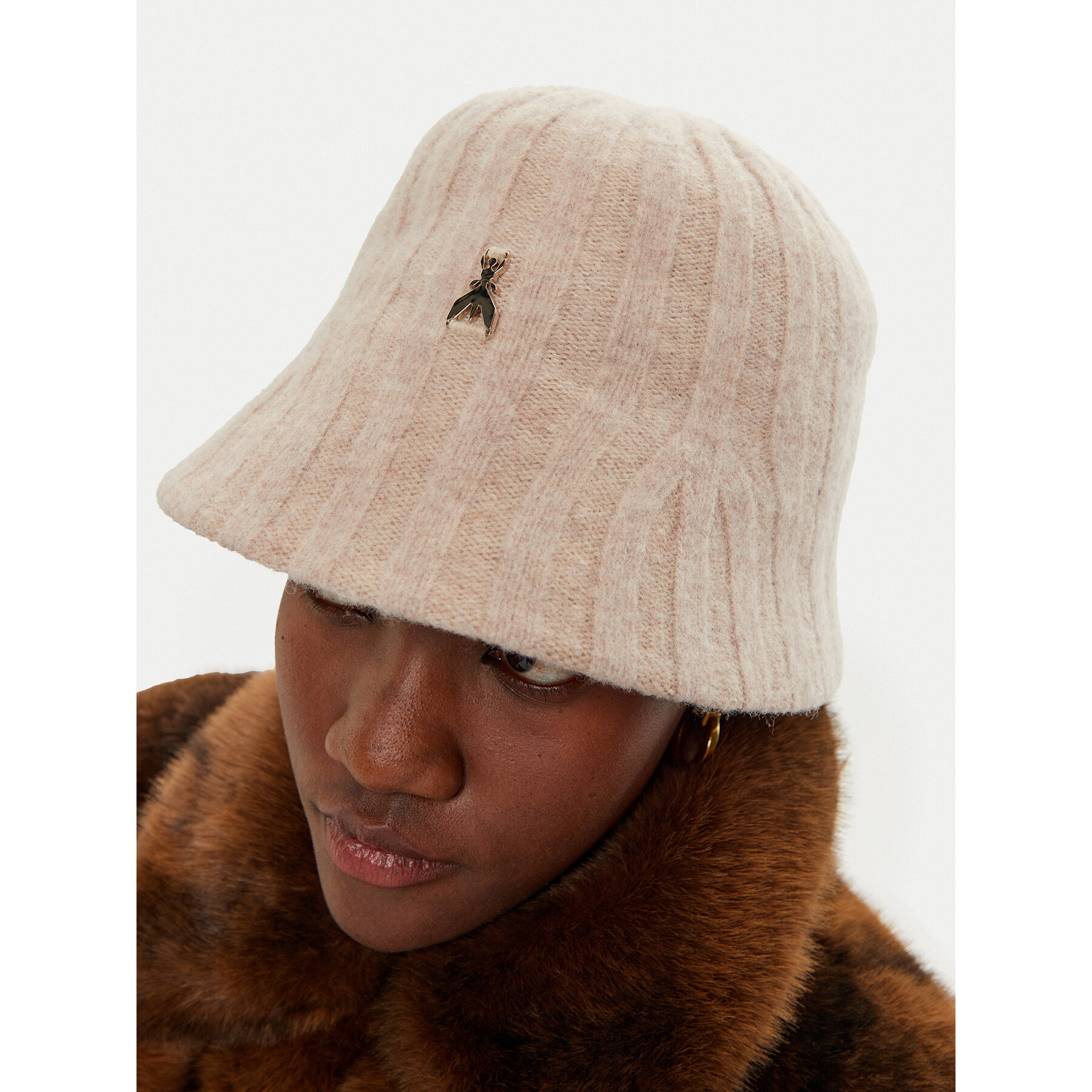 Sombrero Patrizia Pepe 2FA063/A539-B628 Beis