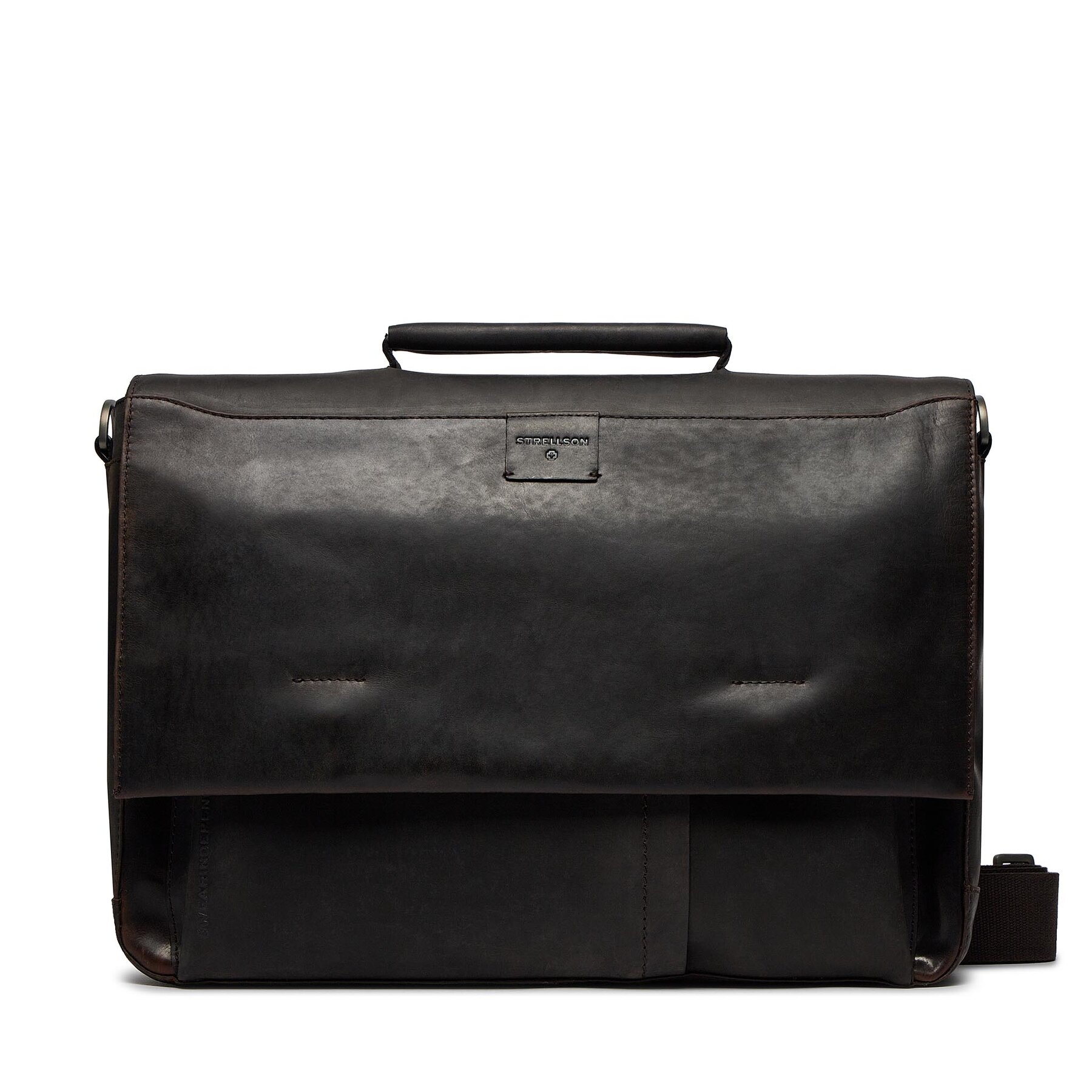 Torba na laptopa Strellson Brązowy Brick Lane 4010002955