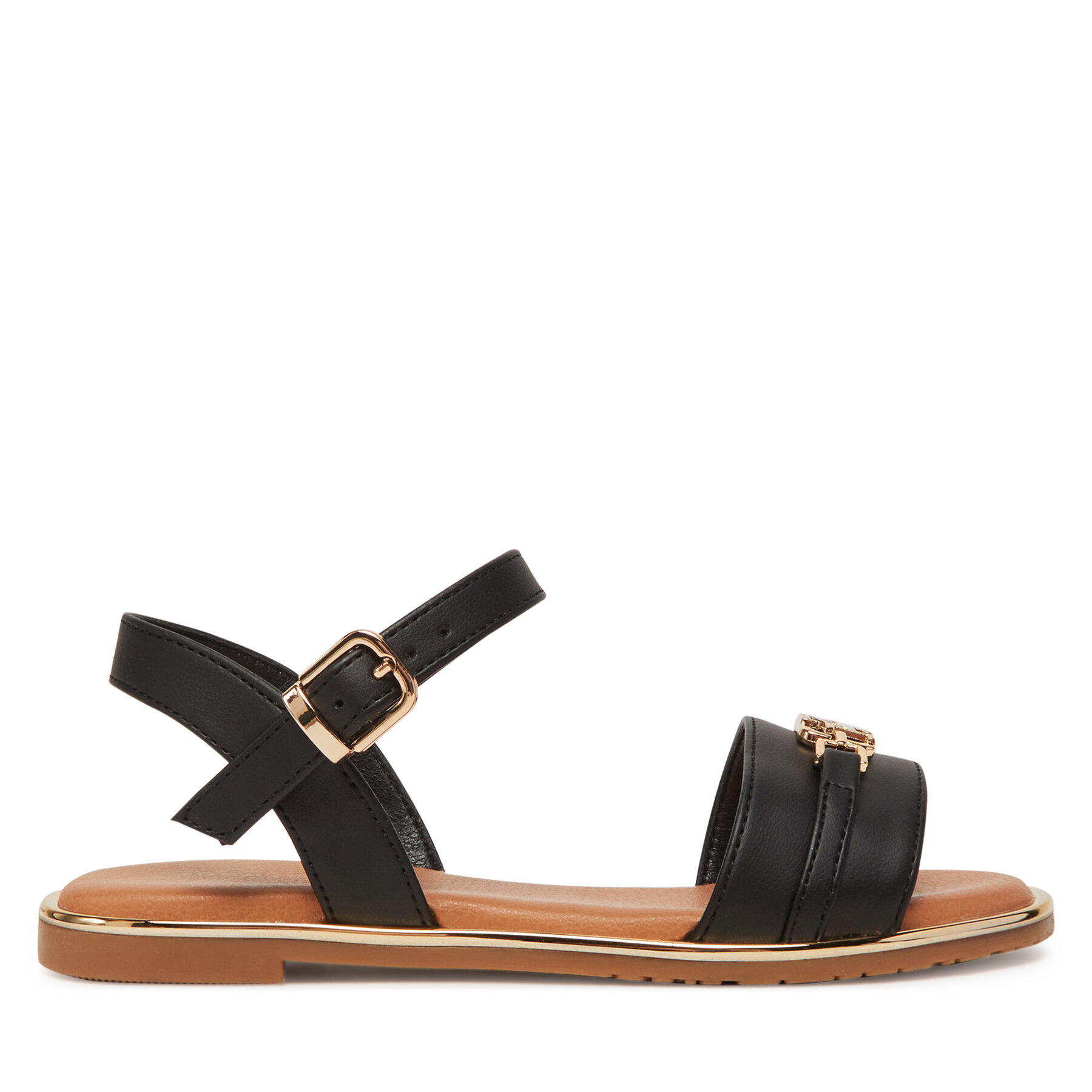 Szandál Tommy Hilfiger T3A2-33778-0326 M Fekete