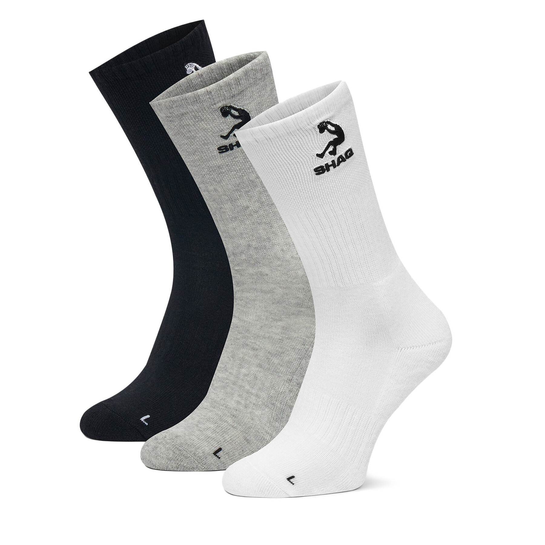 Kratke nogavice Shaq AS_SHQ_H_001W_SS25 (3-PACK) Pisana