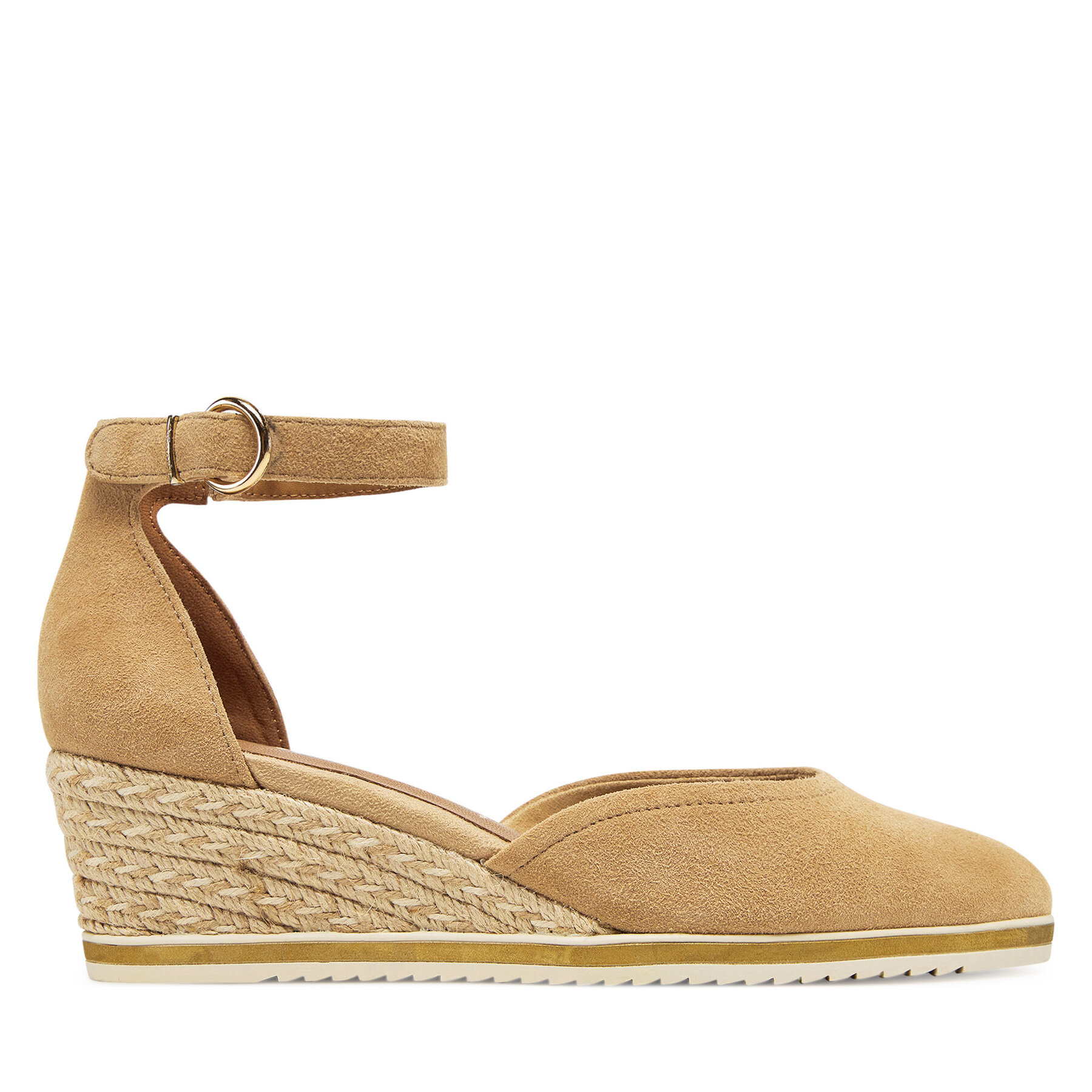 Damskie Espadryle Tamaris, Rozmiar 38 Brązowy 1-22309-42