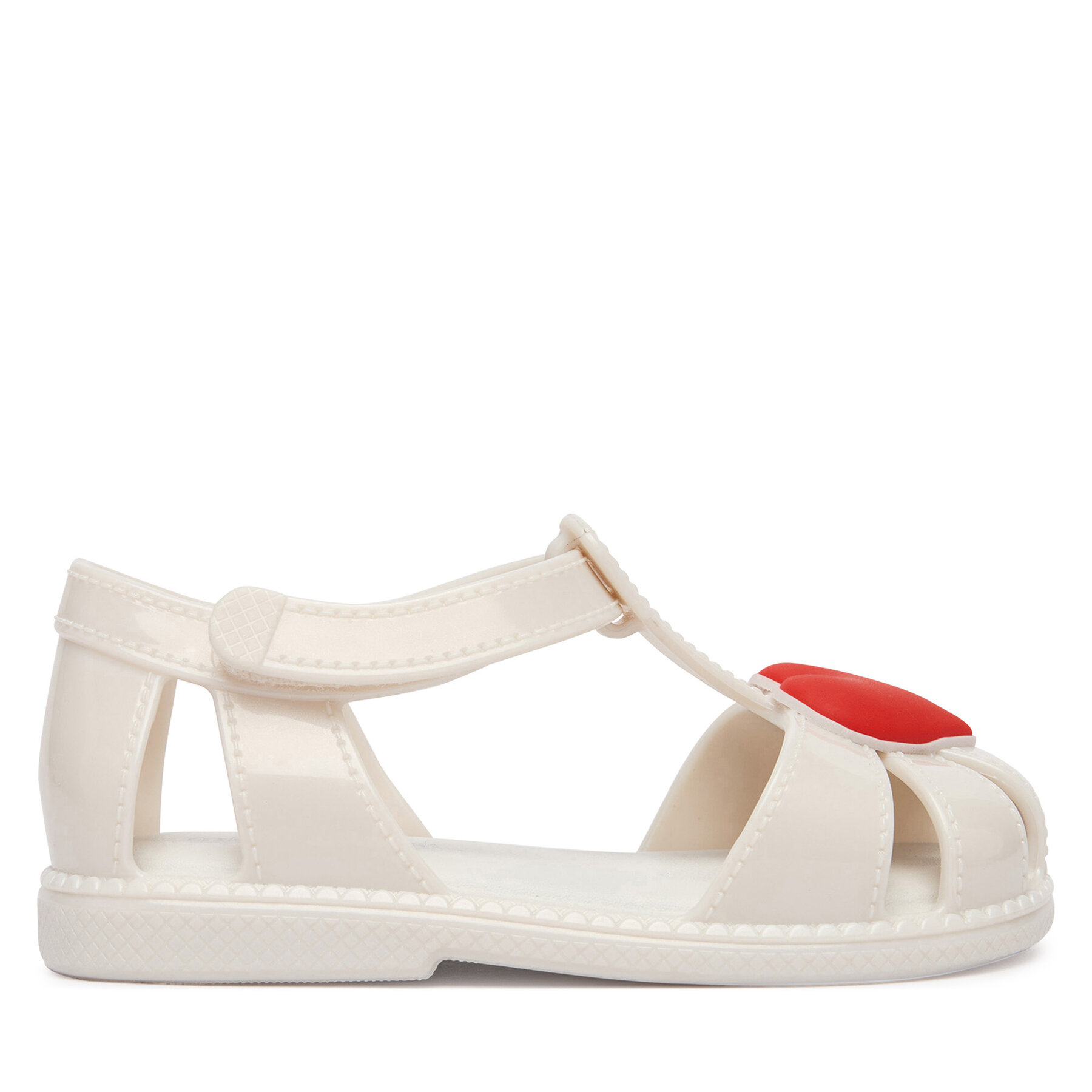 Сандали Melissa Mini Melissa Hip Heart Ballerina Bb 37783 Бял