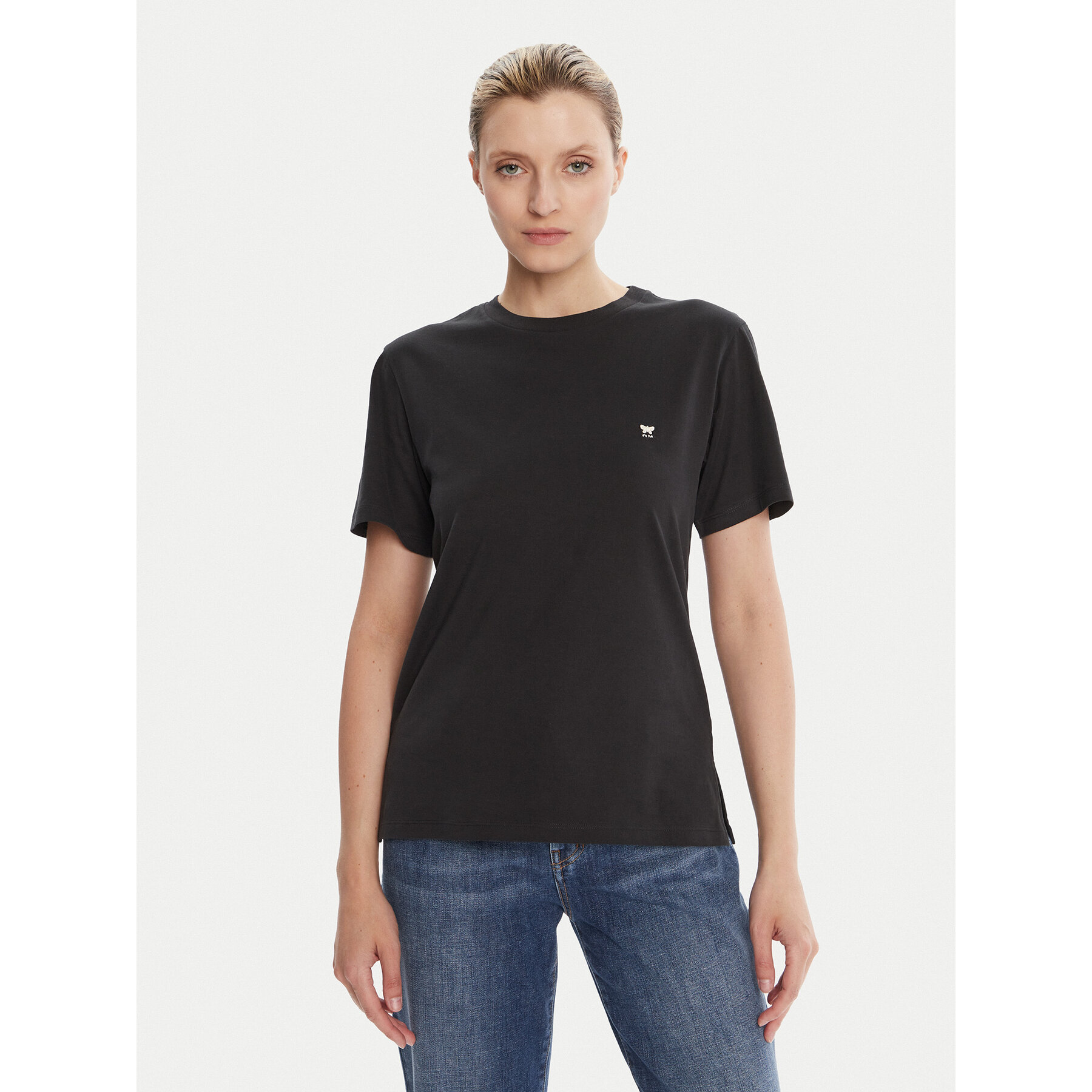 Weekend Max Mara T-Shirt Venaco 2525976021 Schwarz Regular Fit