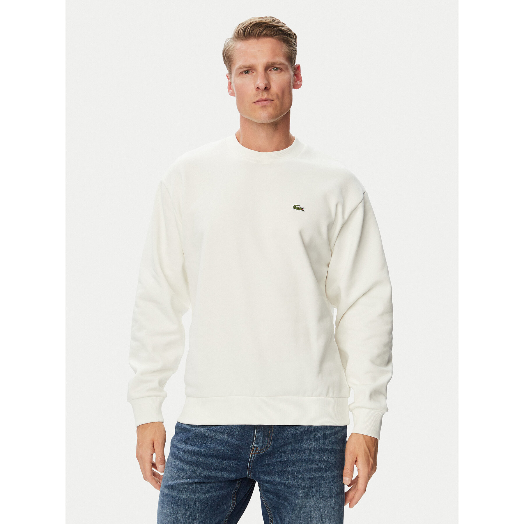 Lacoste Sweatshirt SH8868 Creme Regular Fit