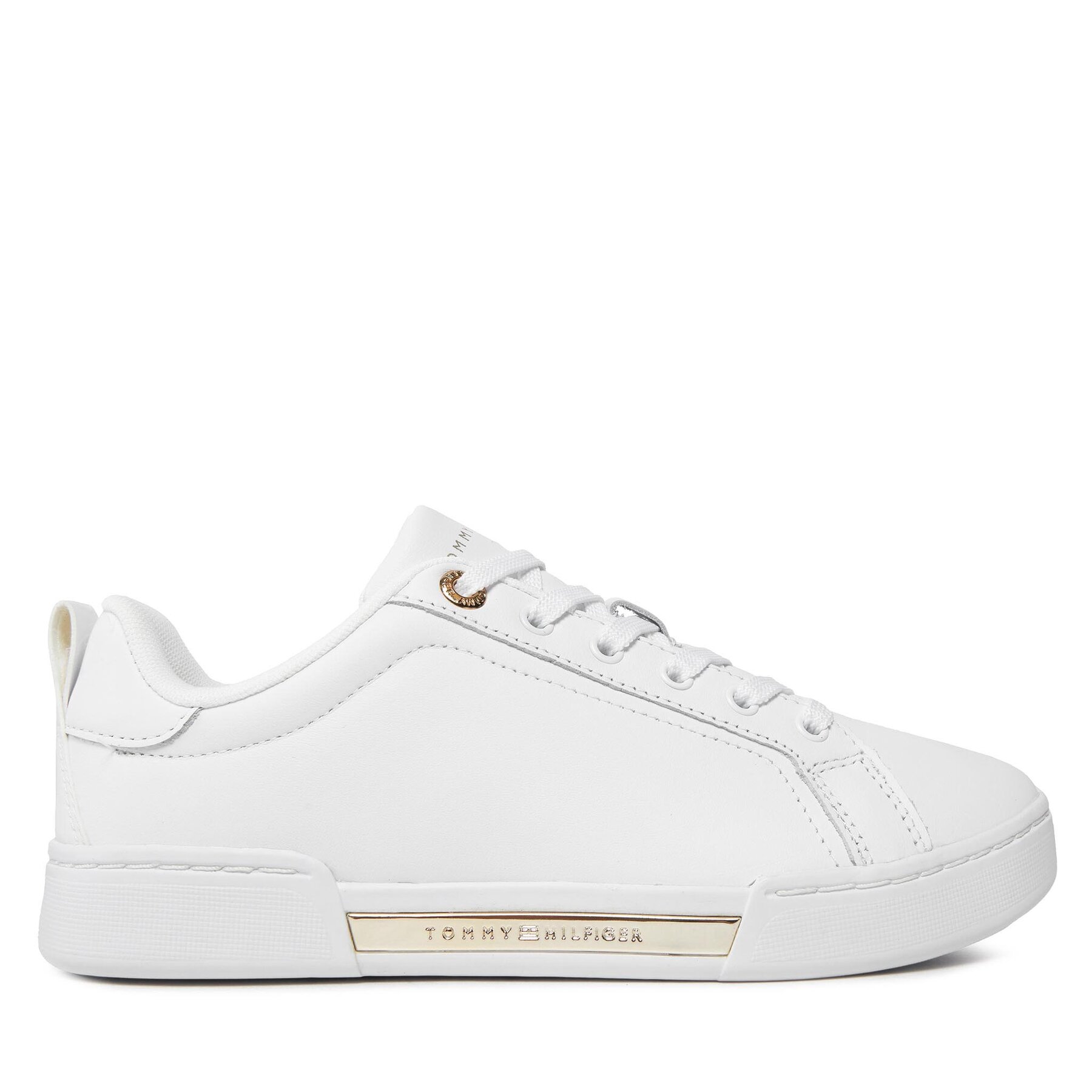 Sneakersy Tommy Hilfiger Chique Court Sneaker FW0FW07634 Biela