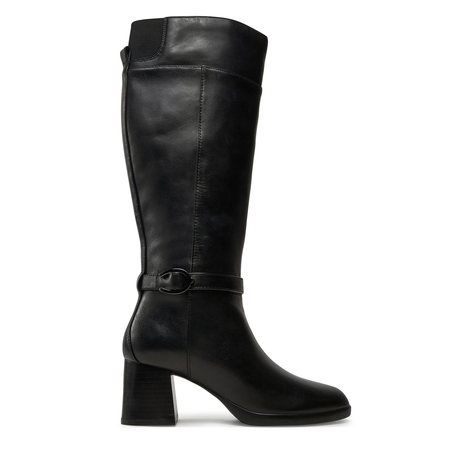 Čižmy Geox Walk Pleasure 55D D46XBD 00043 C9999 Čierna