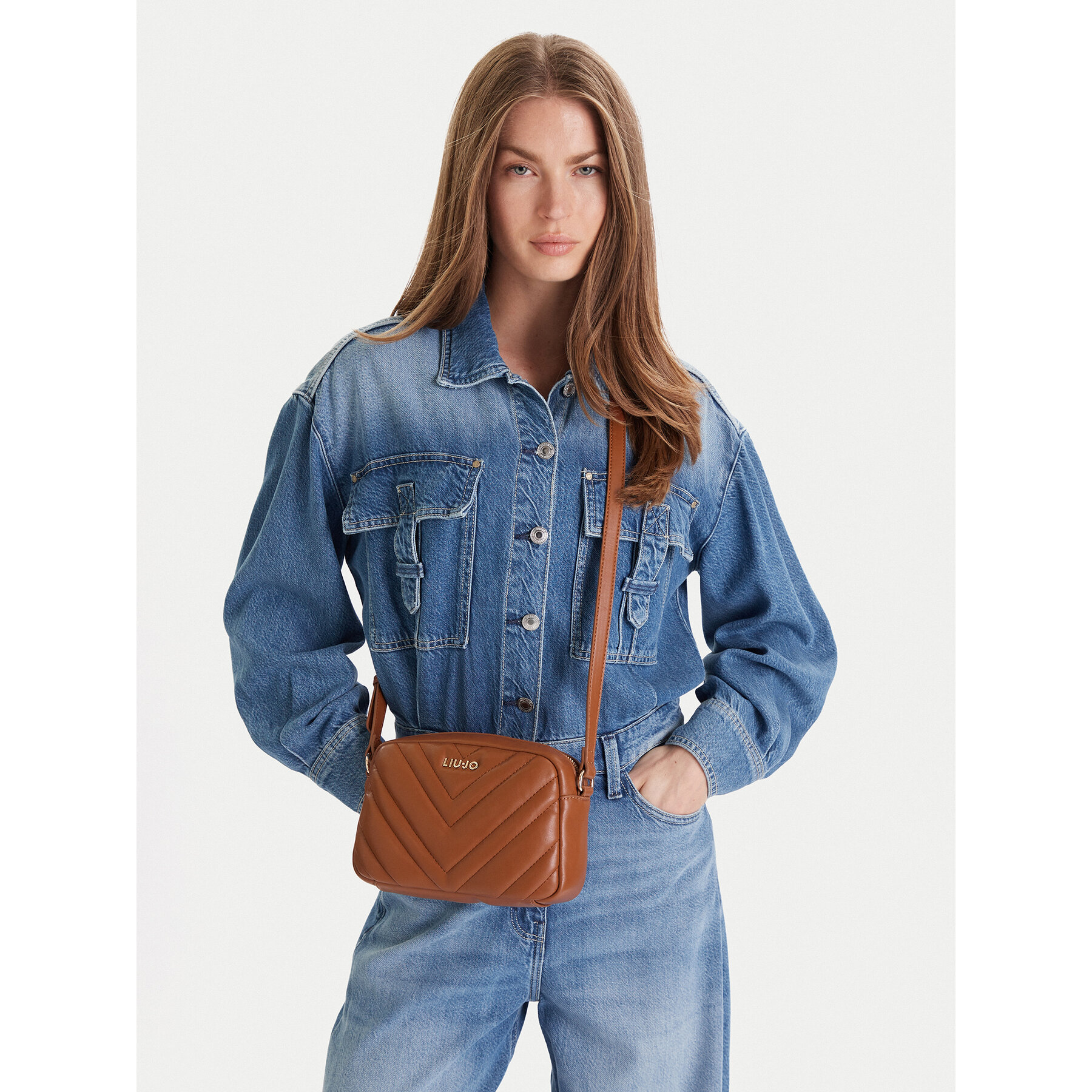 Дамска чанта Liu Jo Lunny AF5187 E0426 Кафяв