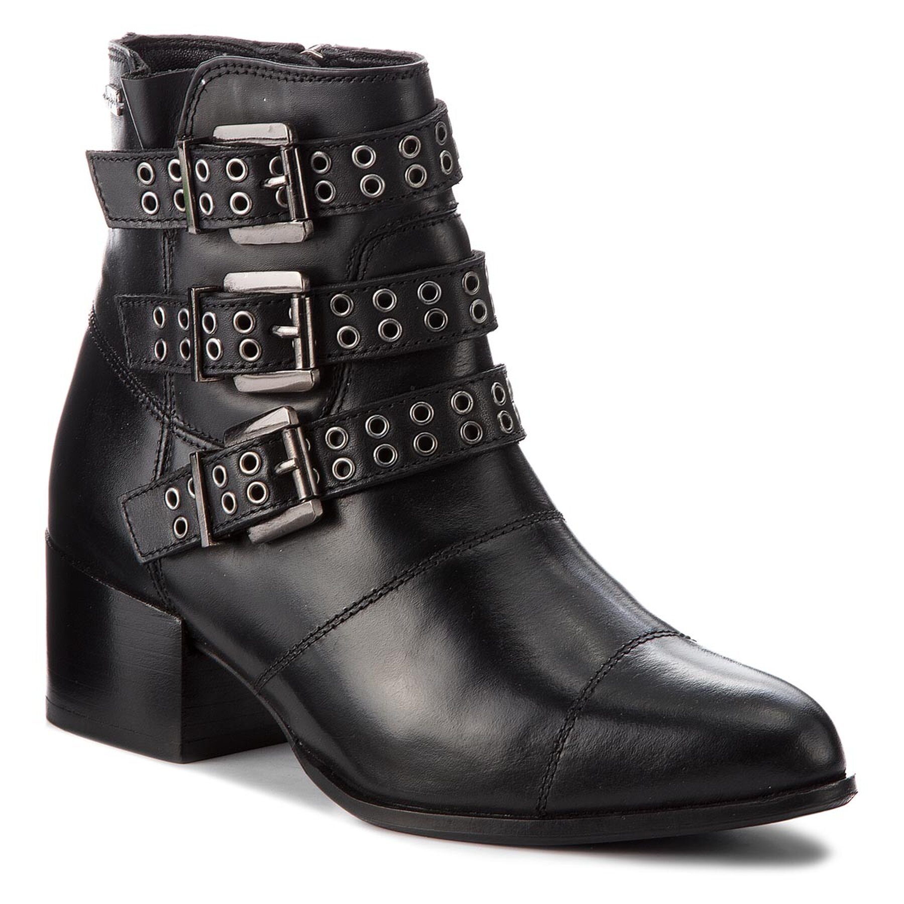 Škornji Pepe Jeans Waterloo Berlin PLS50333 Black 999