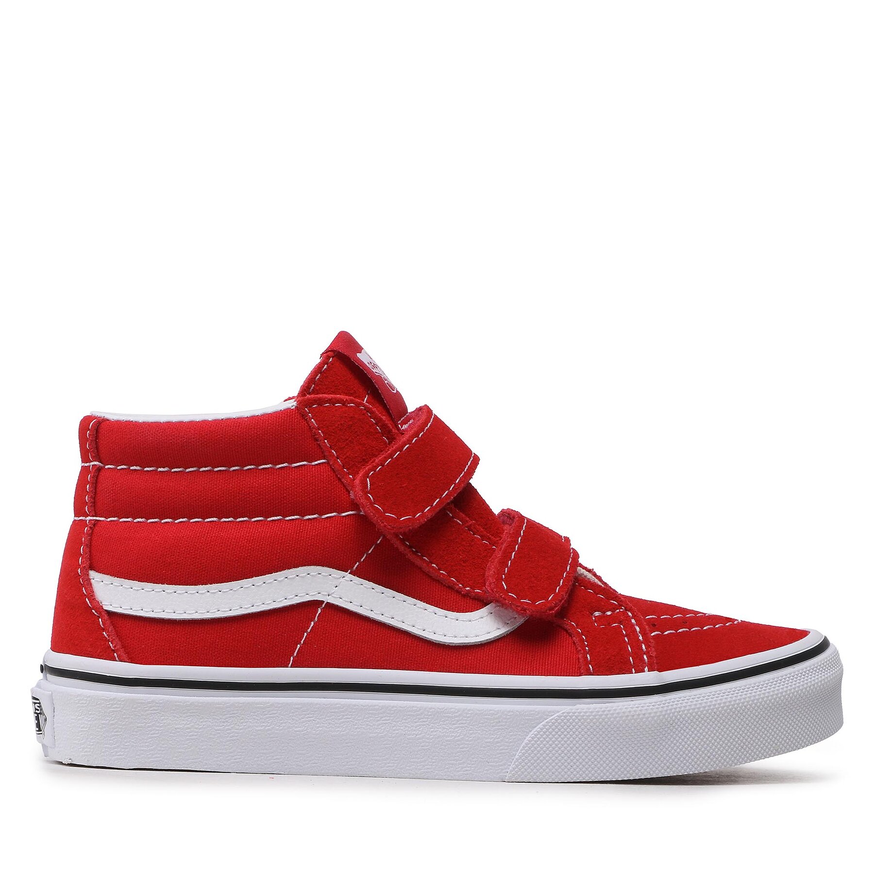 Πάνινα παπούτσια Vans Sk8-Mid Reissu VN00018TH1N1 Κόκκινο