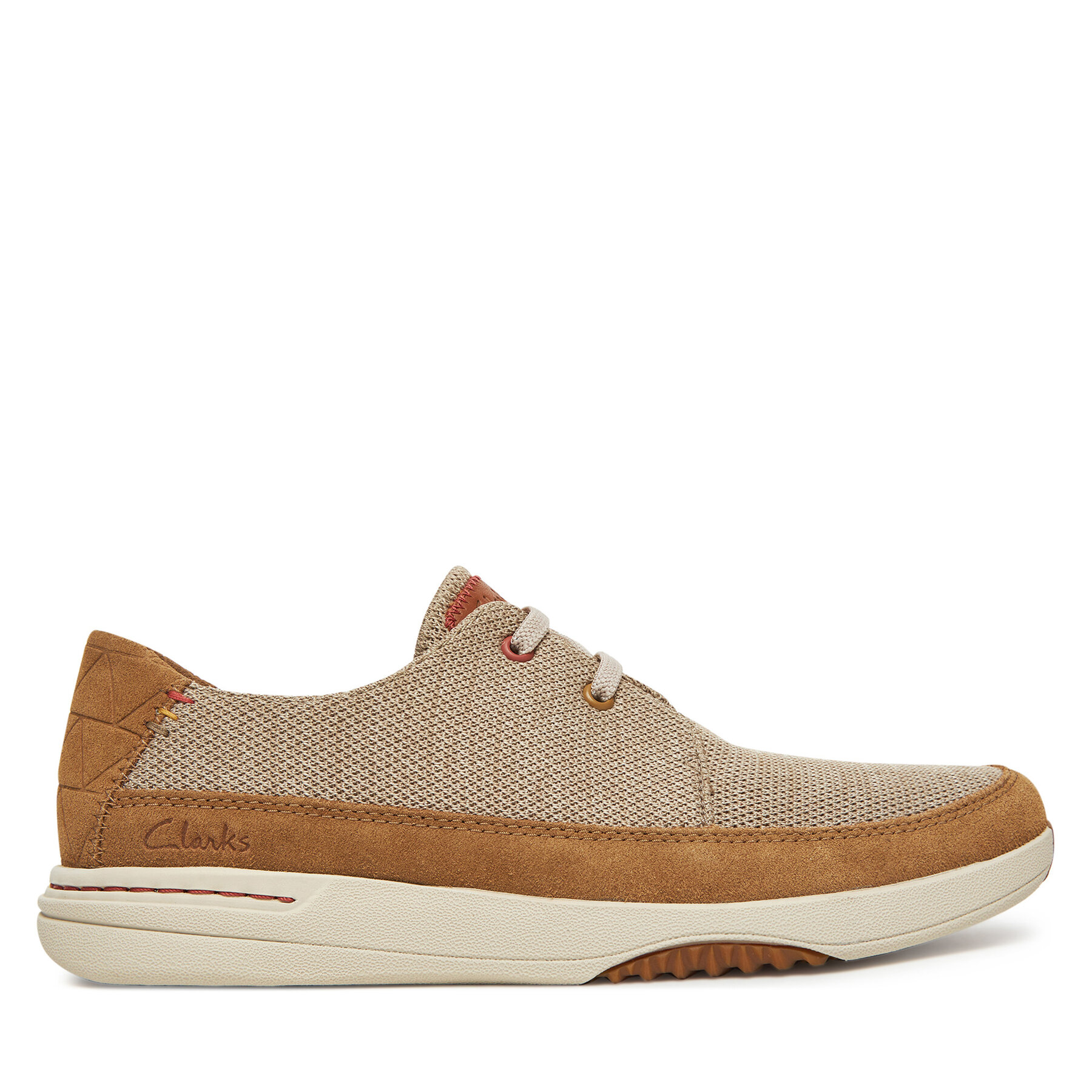 Sportcipők Clarks Easeway Lace 26181369 Bézs