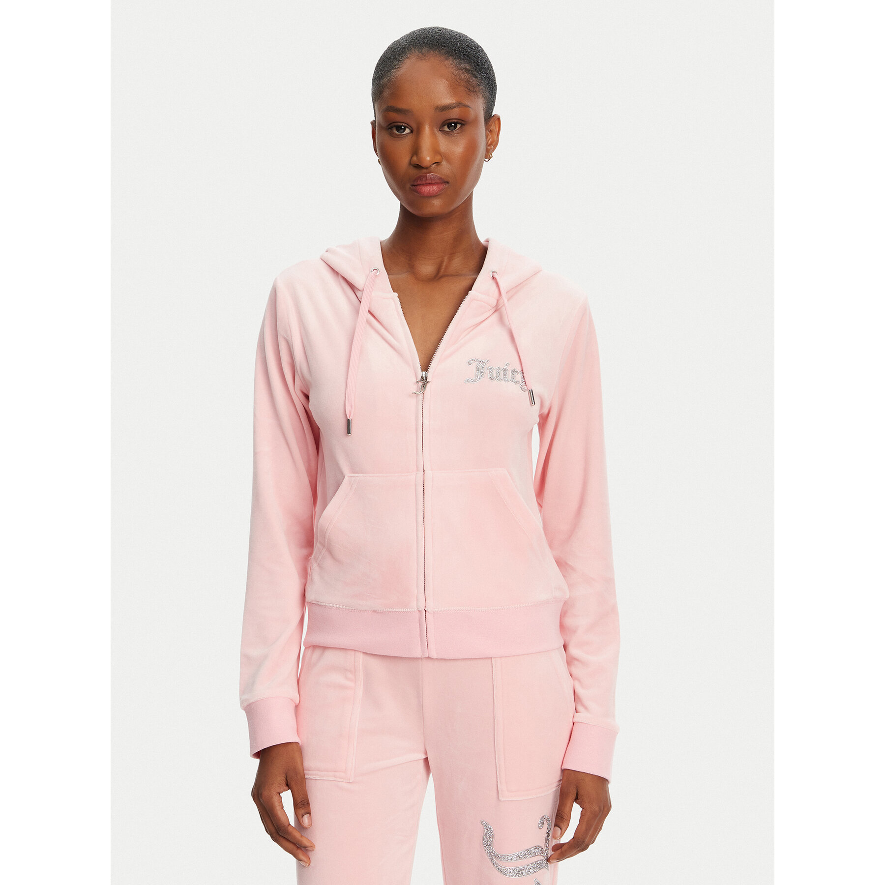 Juicy Couture Sweatshirt Robertson JCBAS125805 Rosa Regular Fit