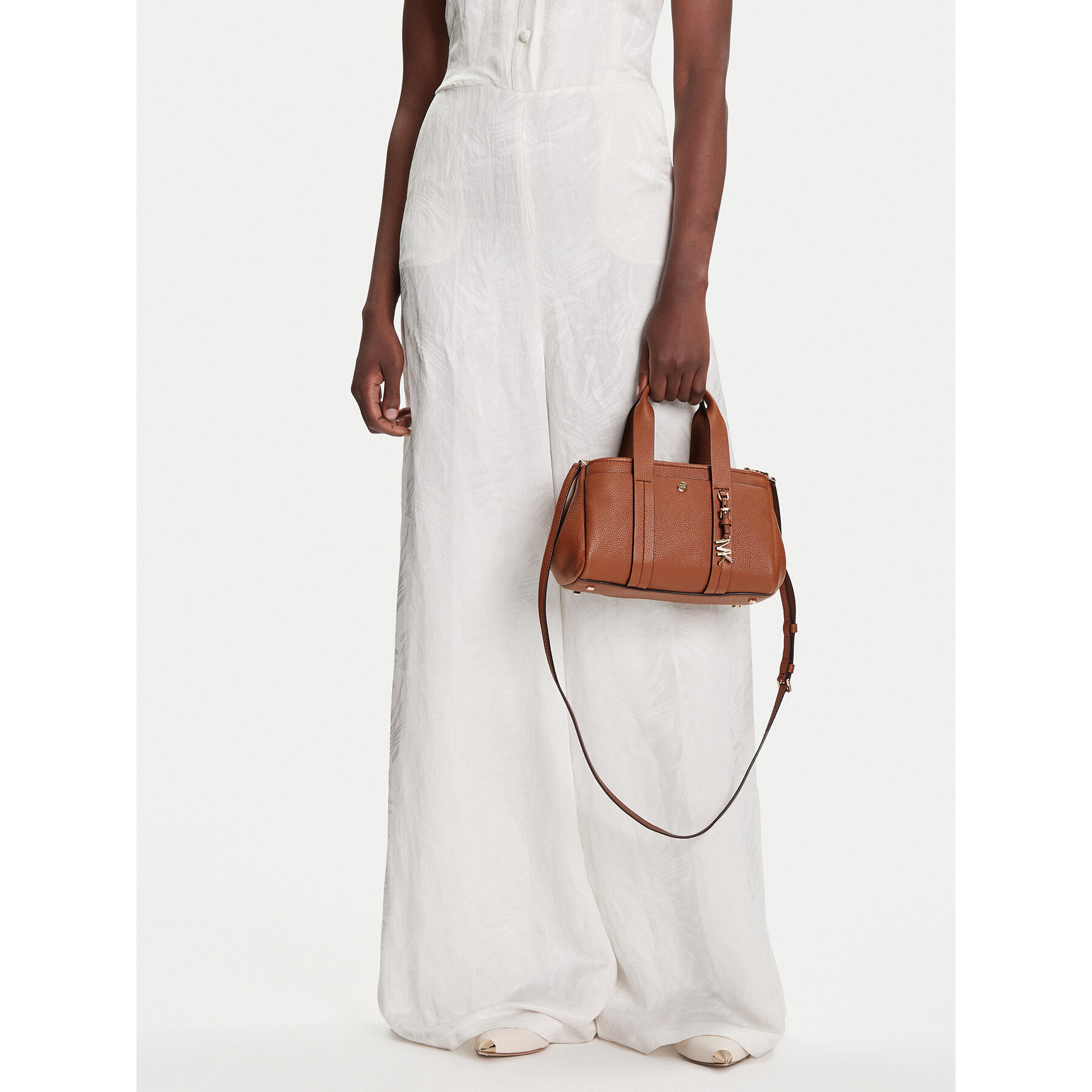 Дамска чанта MICHAEL Michael Kors Romee XS 32T5G1ZC1L Кафяв