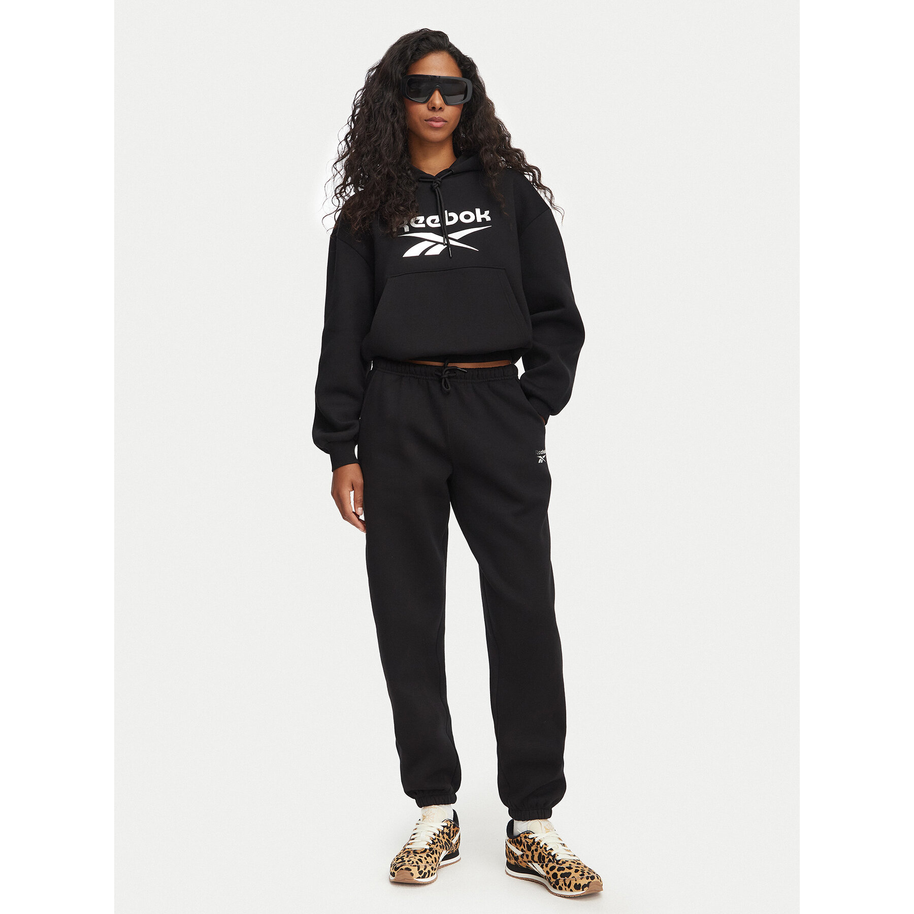 Reebok Jogginganzug Jolanta RK25706CCW Schwarz Regular Fit