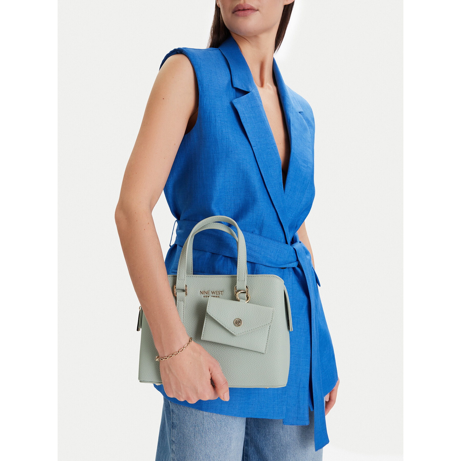 Ročna torba Nine West CEO-Nira-KY251 Modra