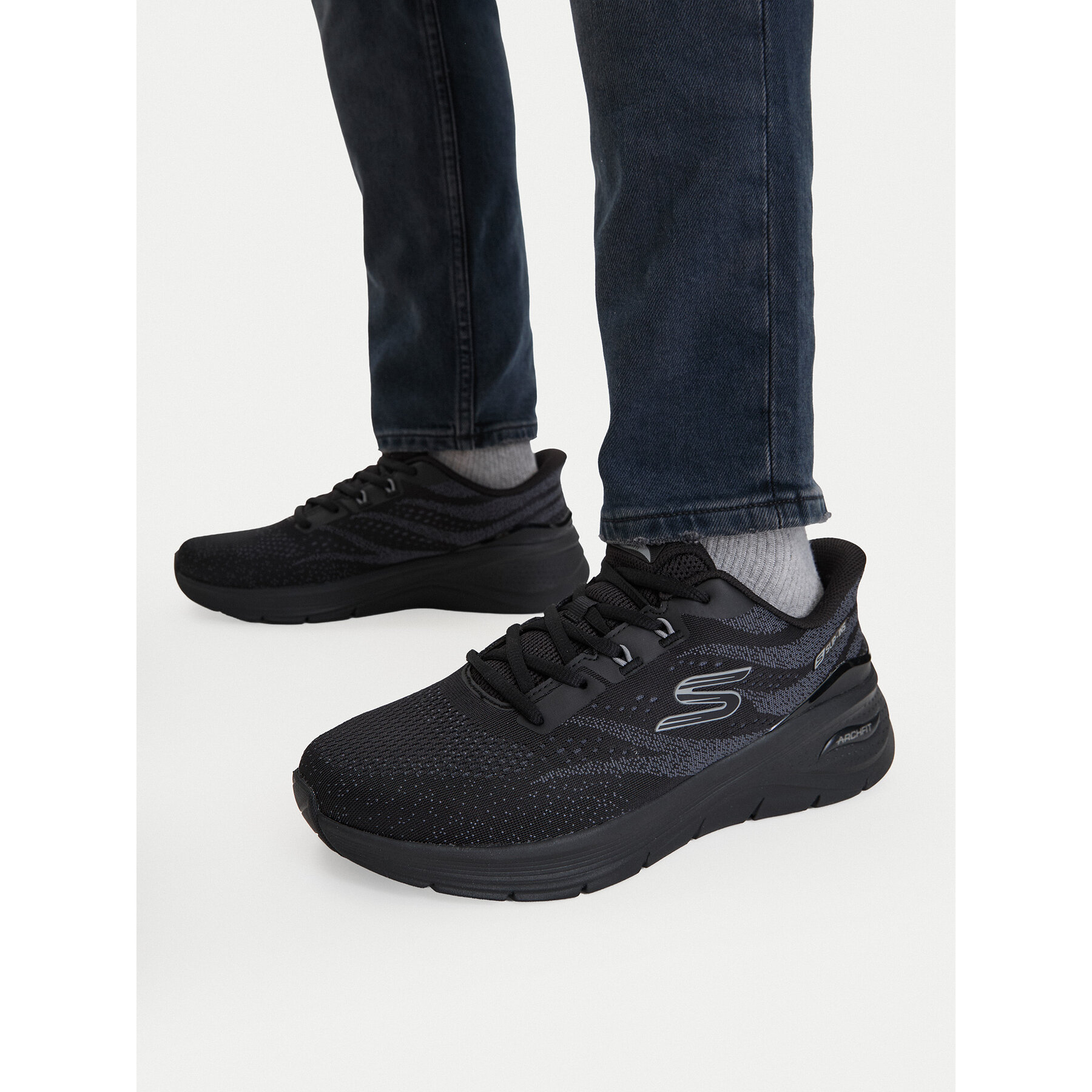 Сникърси Skechers Arch Fit 3.0 233400/BBK Черен