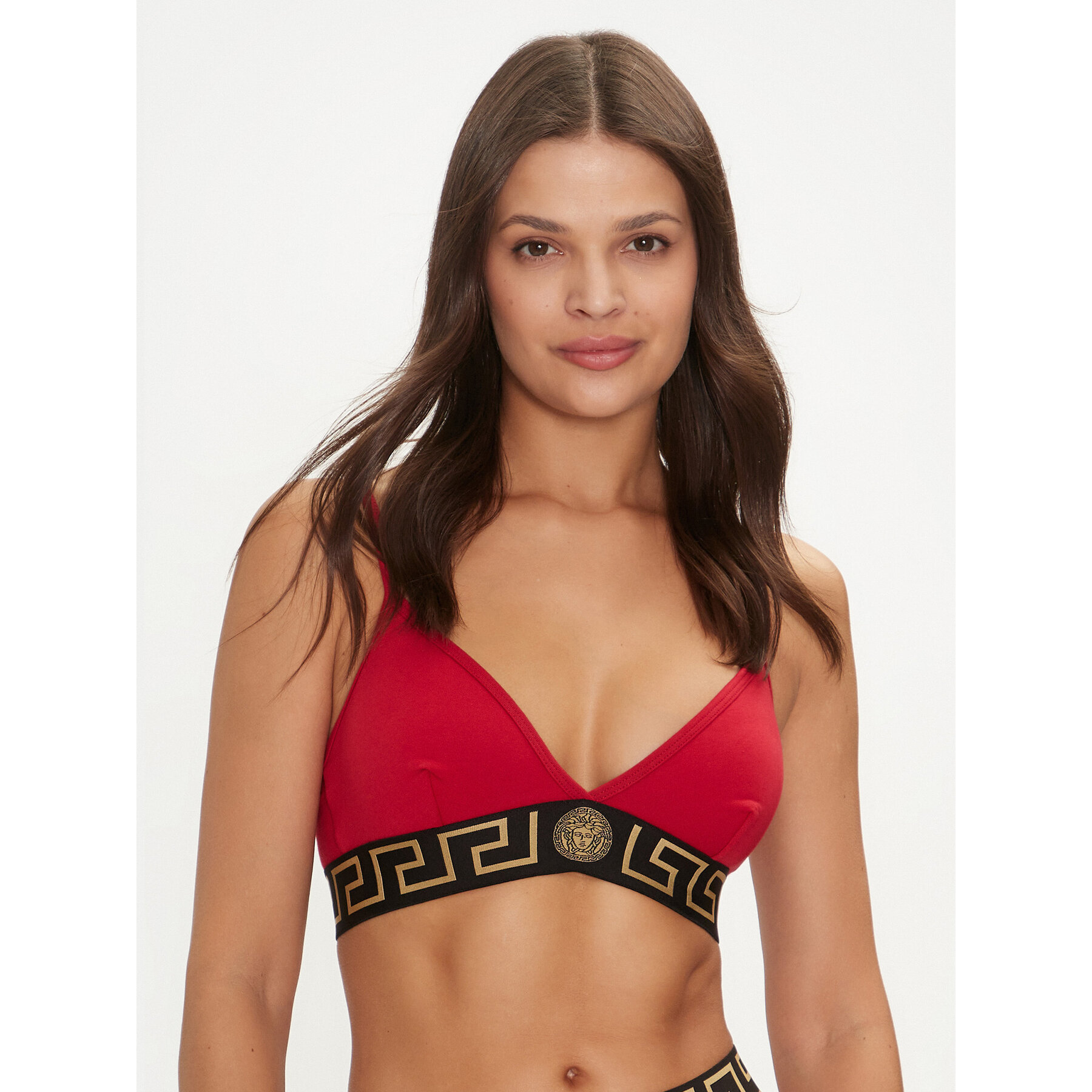 Versace Reggiseno Bralette 1000656 1A10011 Rosso